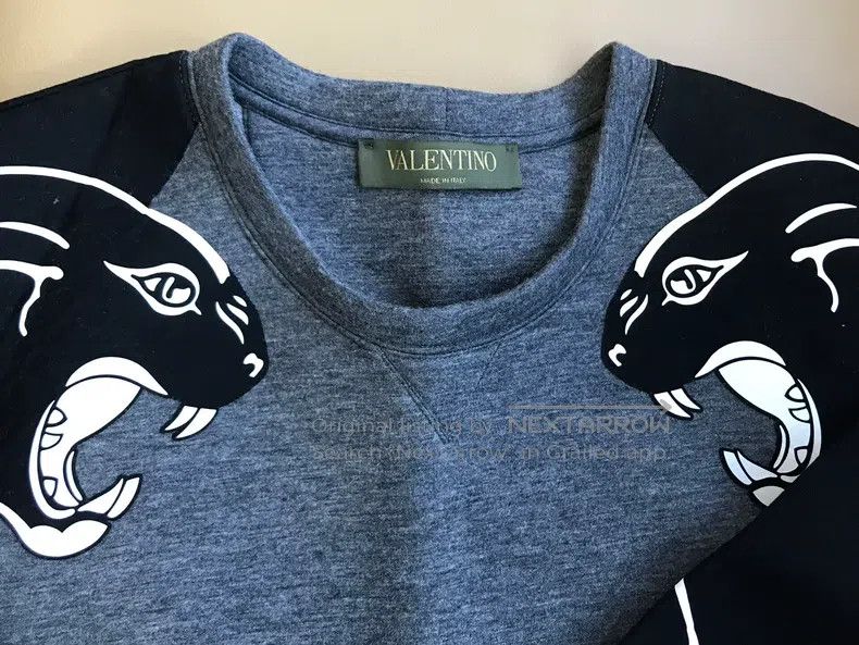 Valentino Valentino Men's space cotton sweatshirt Size US M / EU 48-50 / 2 - 6 Thumbnail