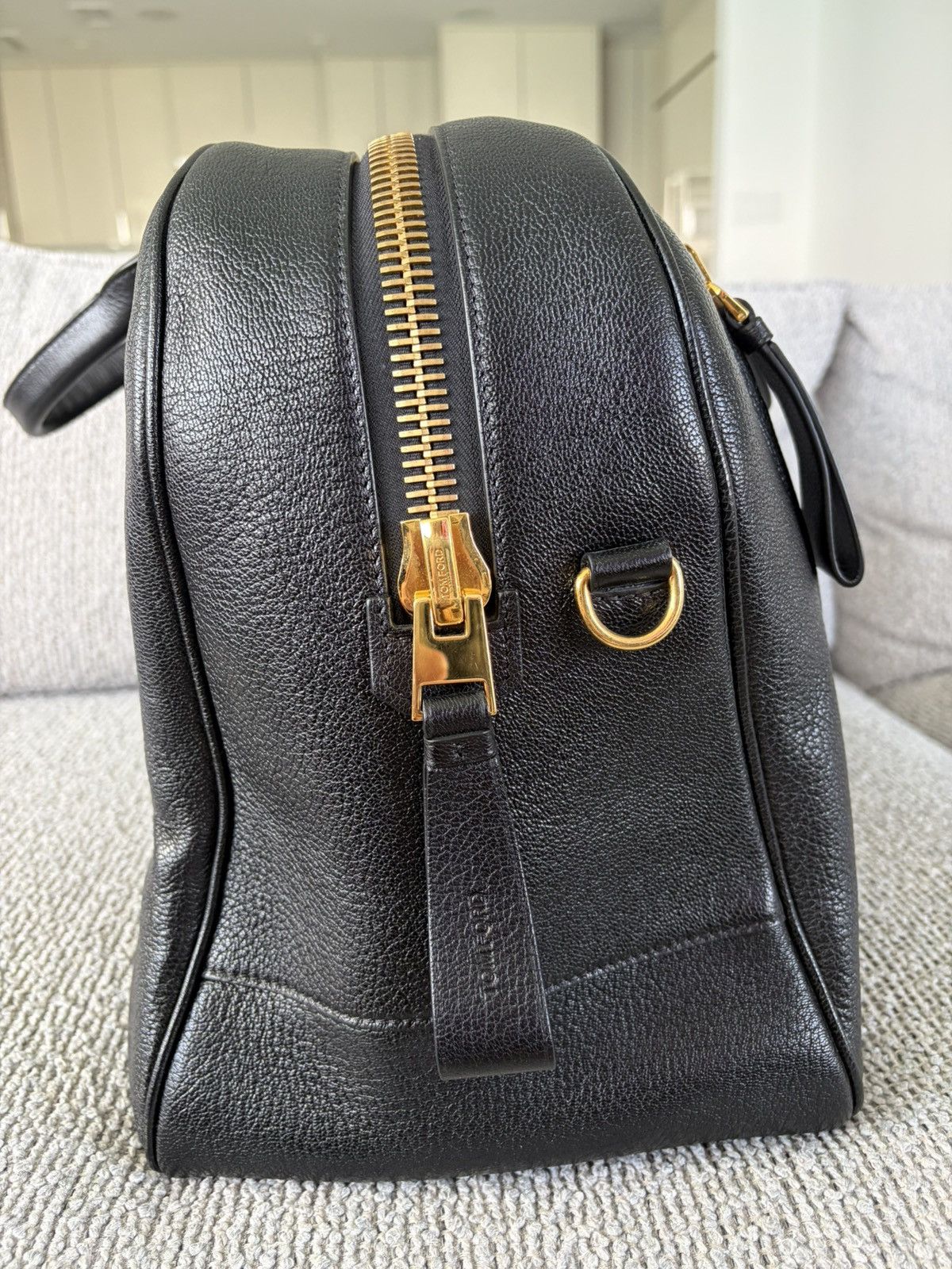 Tom Ford Tom Ford Black Duffle Bag Size ONE SIZE - 5 Thumbnail