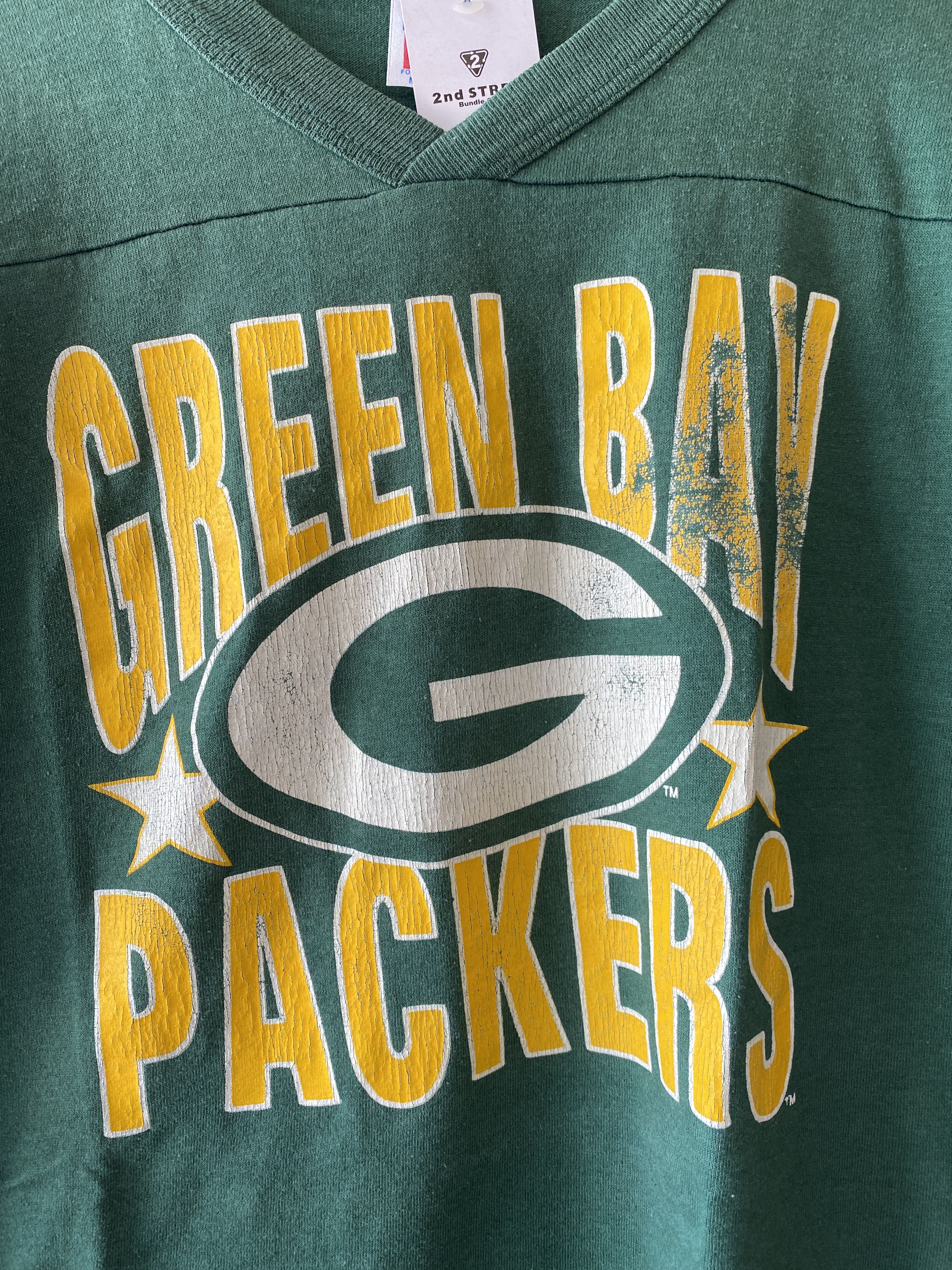 NFL VINTAGE GREEN BAY PACKERS NFL TEEN T SHIRT Size L / US 10 / IT 46 - 3 Thumbnail