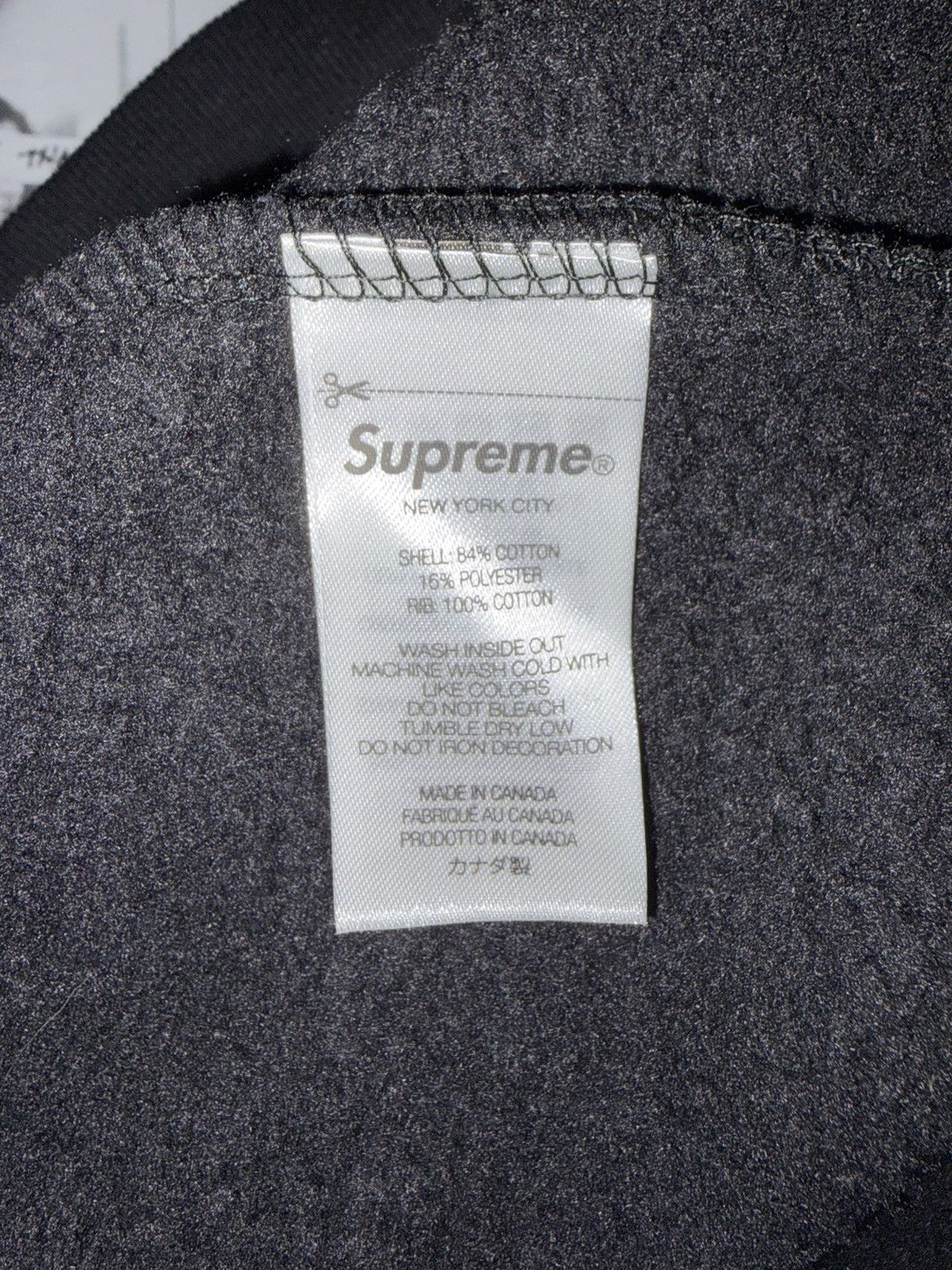 Antihero × Supreme Supreme Antihero Hoodie Black Large Size US XL / EU 56 / 4 - 6 Thumbnail