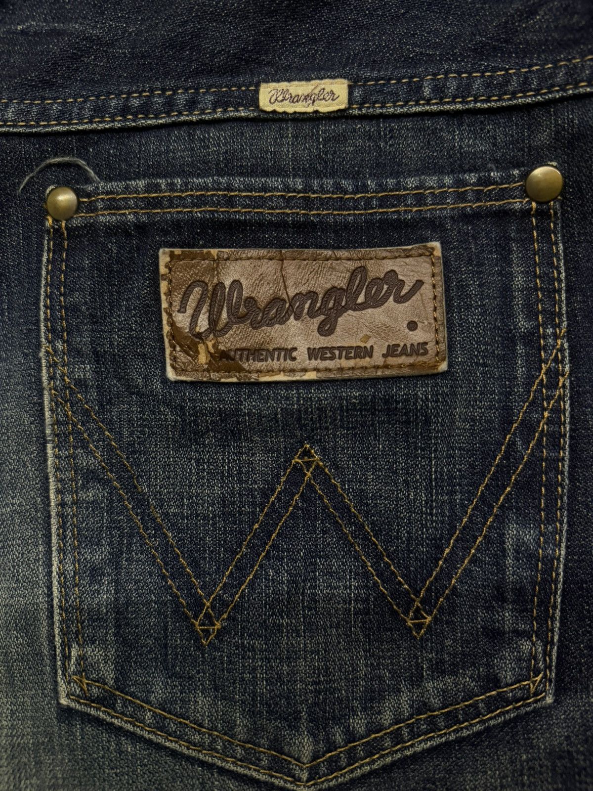 Wrangler Vintage Wrangler Authentic Western Jeans Japan Market | W33 Size US 33 - 13 Thumbnail