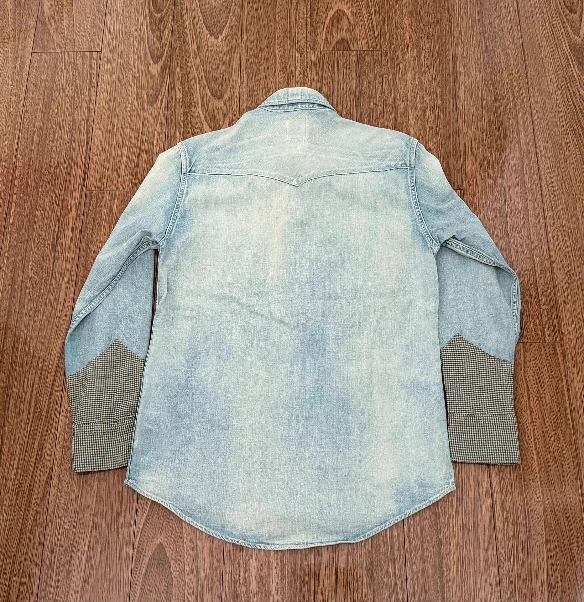 Visvim VISVIM SOCIAL SCULPTURE Damaged WashedDenimShirt 2 Size US M / EU 48-50 / 2 - 2 Thumbnail