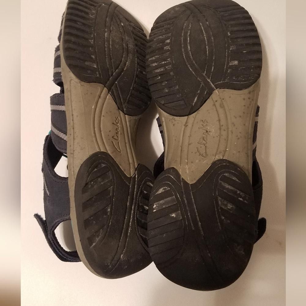 Clarks Clarks Women's Navy Outdoor Sandals Size 11 Size US 11 / IT 41 - 4 Thumbnail