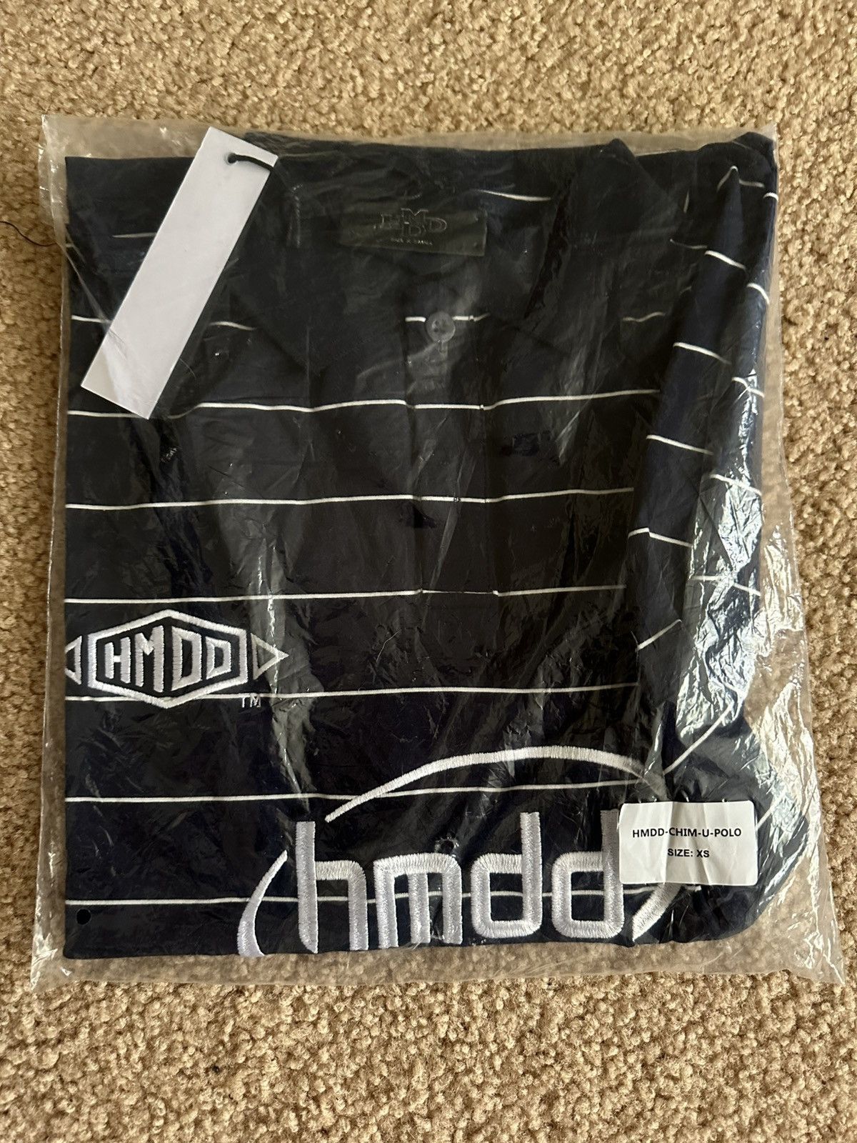 HMDD HMDD Stripped Intel Inside Polo Size XSmall Size US XS / EU 42 / 0 - 7 Thumbnail