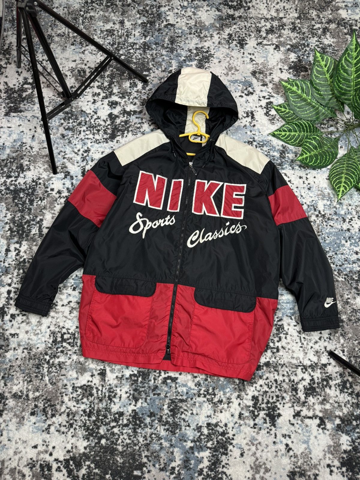 Nike × Vintage Nike Jacket Big Logo Size L Size US L / EU 52-54 / 3 - 1 Thumbnail