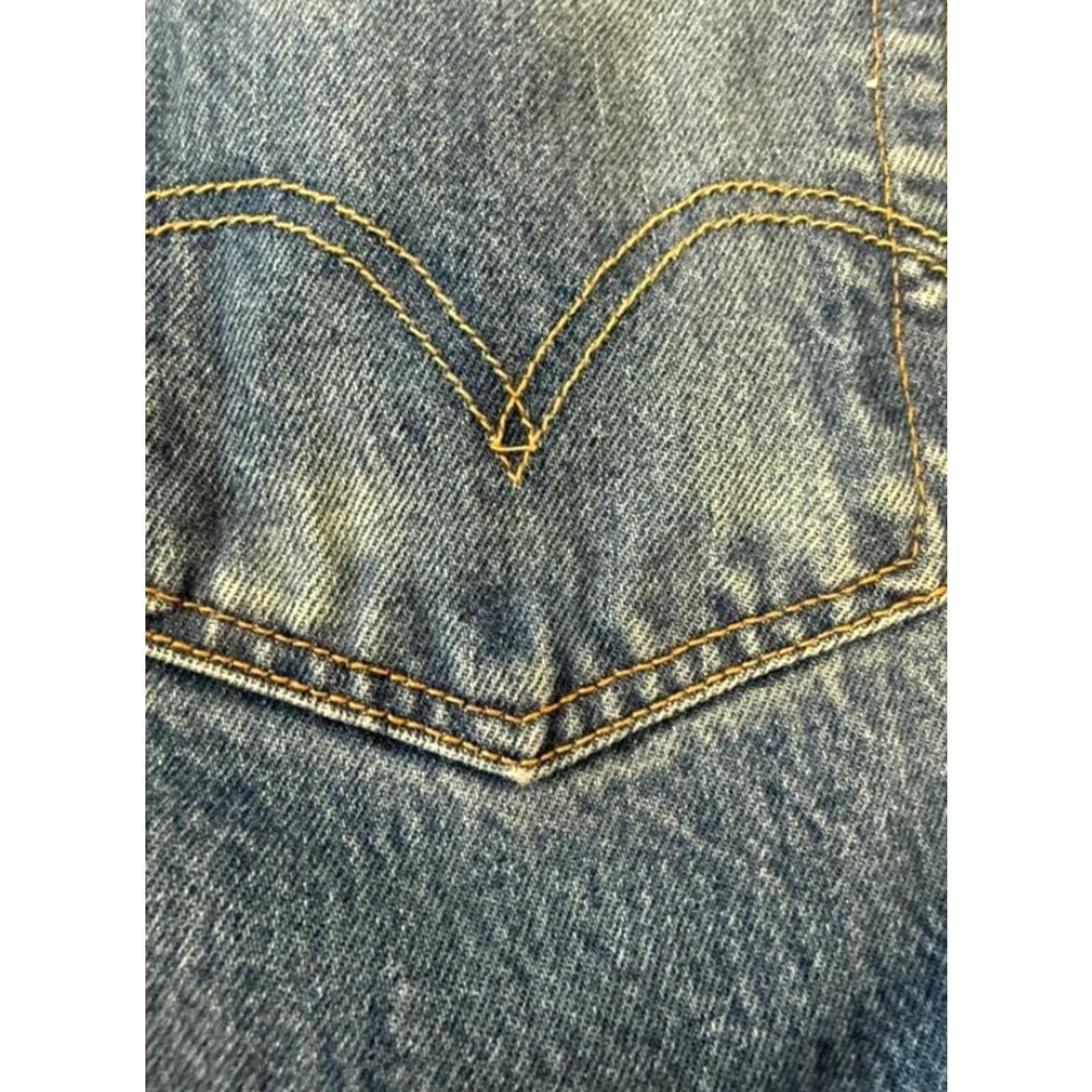 VINTAGE Levi's 501 Denim Jeans Pants Male Regular Size 33 x 36 Blue Jeans