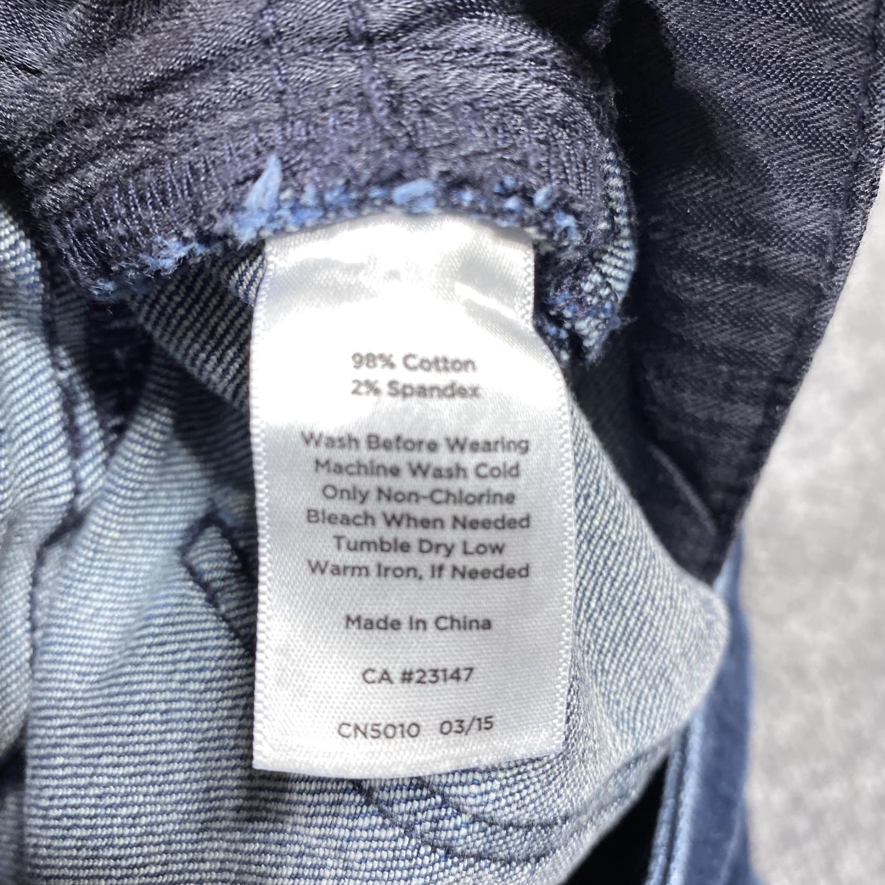 Talbots Talbots Jeans Womens 4P Blue Medium Wash Straight 5-Pocket Stretch Size 27" / US 4 / IT 40 - 5 Thumbnail