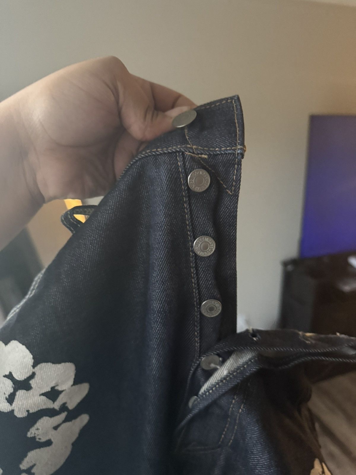 DENIM TEARS DENIM TEARS JEANS SIZE 40 INDIGO Size US 40 / EU 56 - 8 Thumbnail
