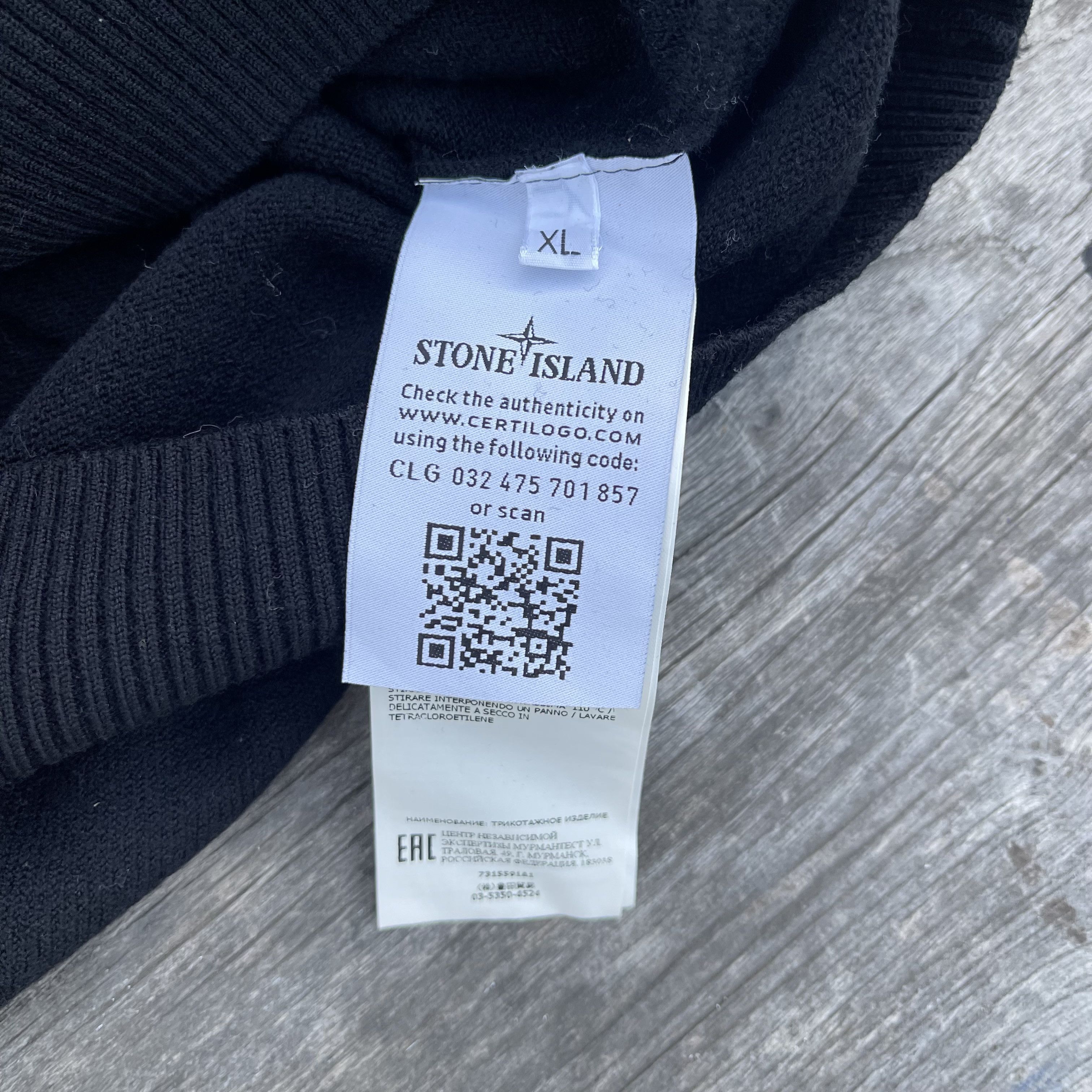 Stone Island Stone Island Sweater Size US XL / EU 56 / 4 - 5 Thumbnail