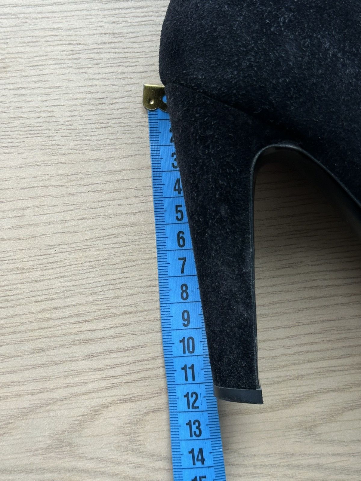 Prada Prada Black Suede High Heel Zip Made in Italy Ankle Booties Size US 7 / IT 37 - 25 Thumbnail