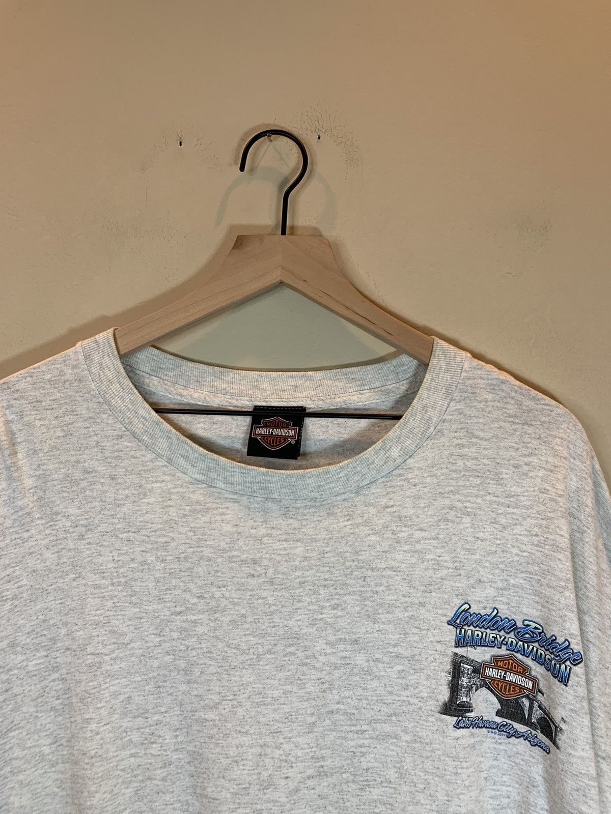 Harley Davidson *RARE* Harley Davidson London Bridge Lake Havasu Biker Shirt Size US XXL / EU 58 / 5 - 6 Thumbnail