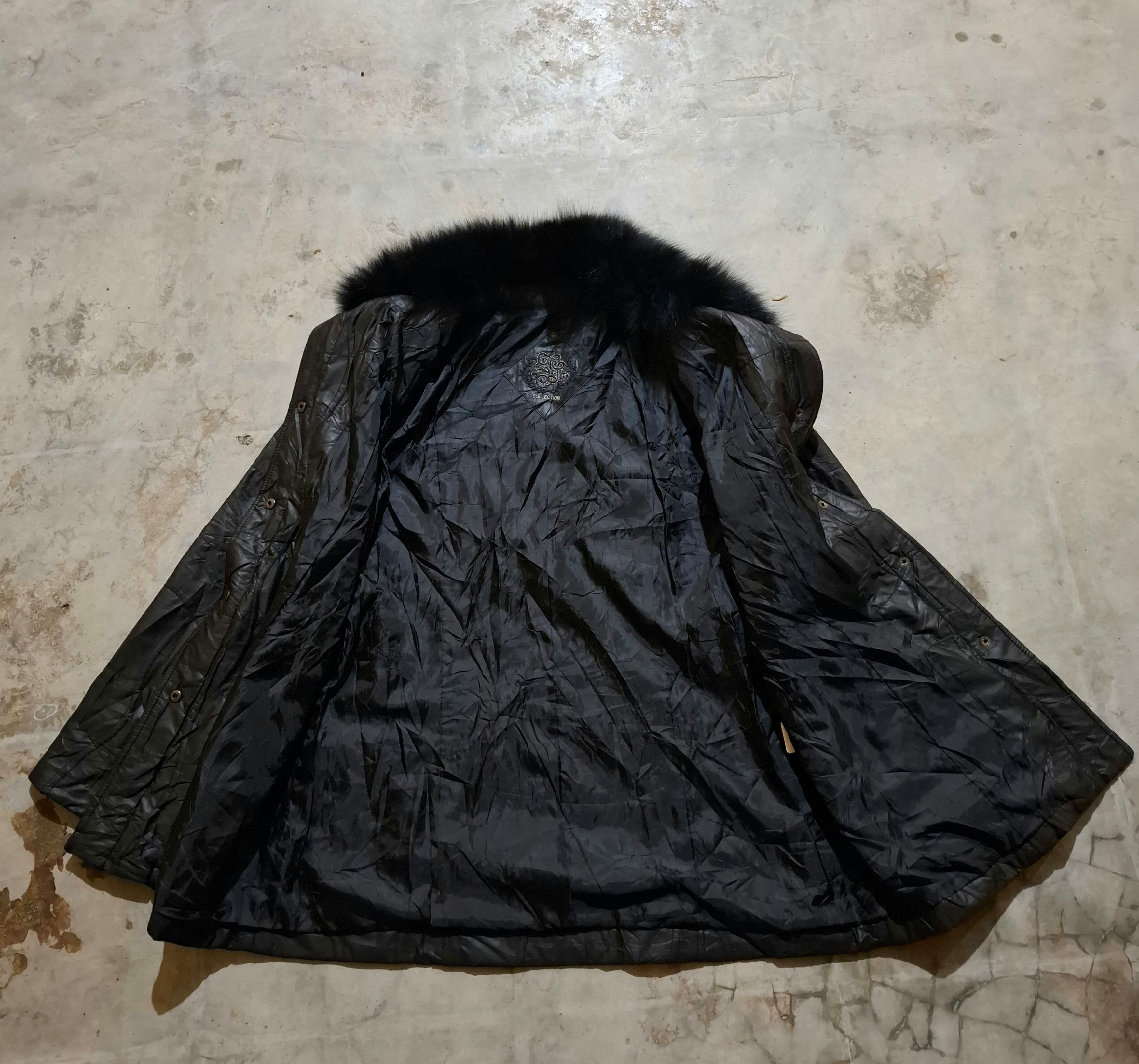 Japanese Brand Vtg Japanese Quilted Fur Jacket lgb if six was nine style Size L / US 10 / IT 46 - 3 Thumbnail