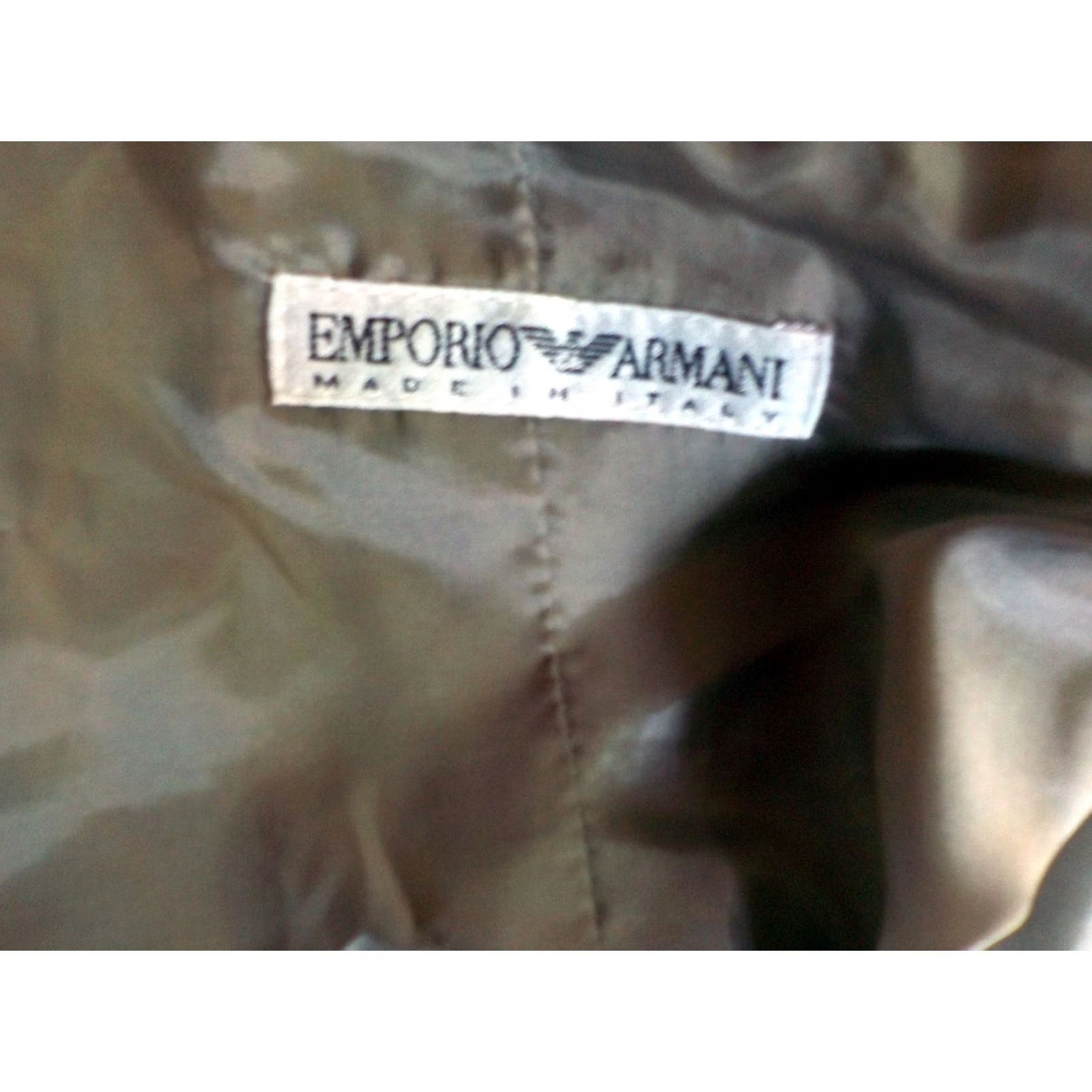 Emporio Armani Emporio Armani 1 Button Blazer 100% Virgin Wool Gray Blazer Women Regular Size 12 100% Wool 42 US 12 Gray Mens Womens Girls Boys Size XL / US 12-14 / IT 48-50 - 6 Thumbnail