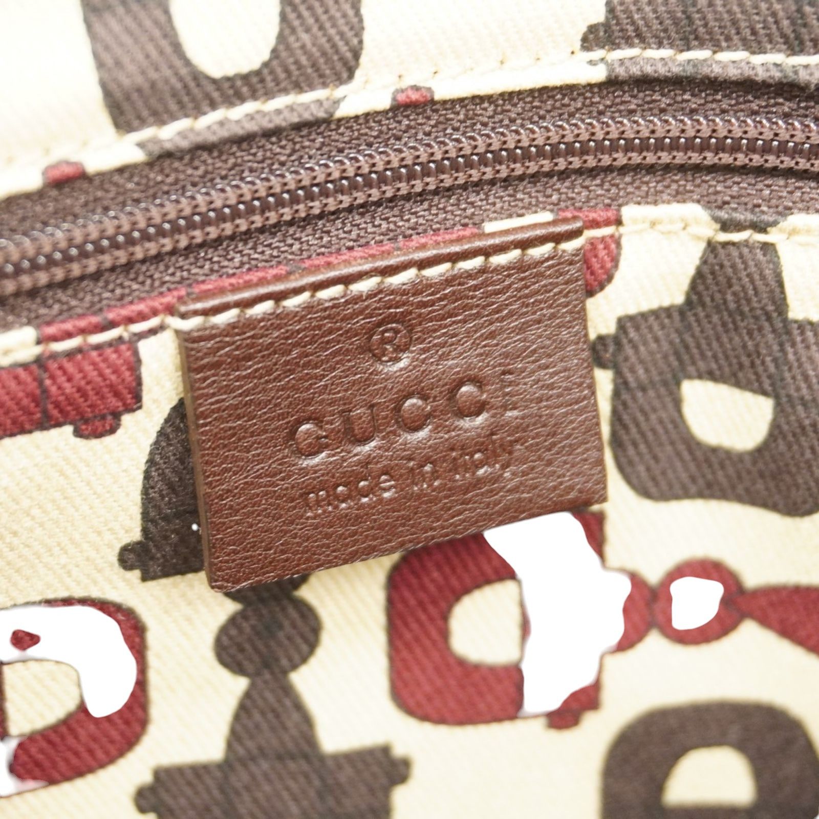 Gucci Gucci - Princess Tote Handbag Shoulder Bag Monogram Leather Size ONE SIZE - 8 Thumbnail