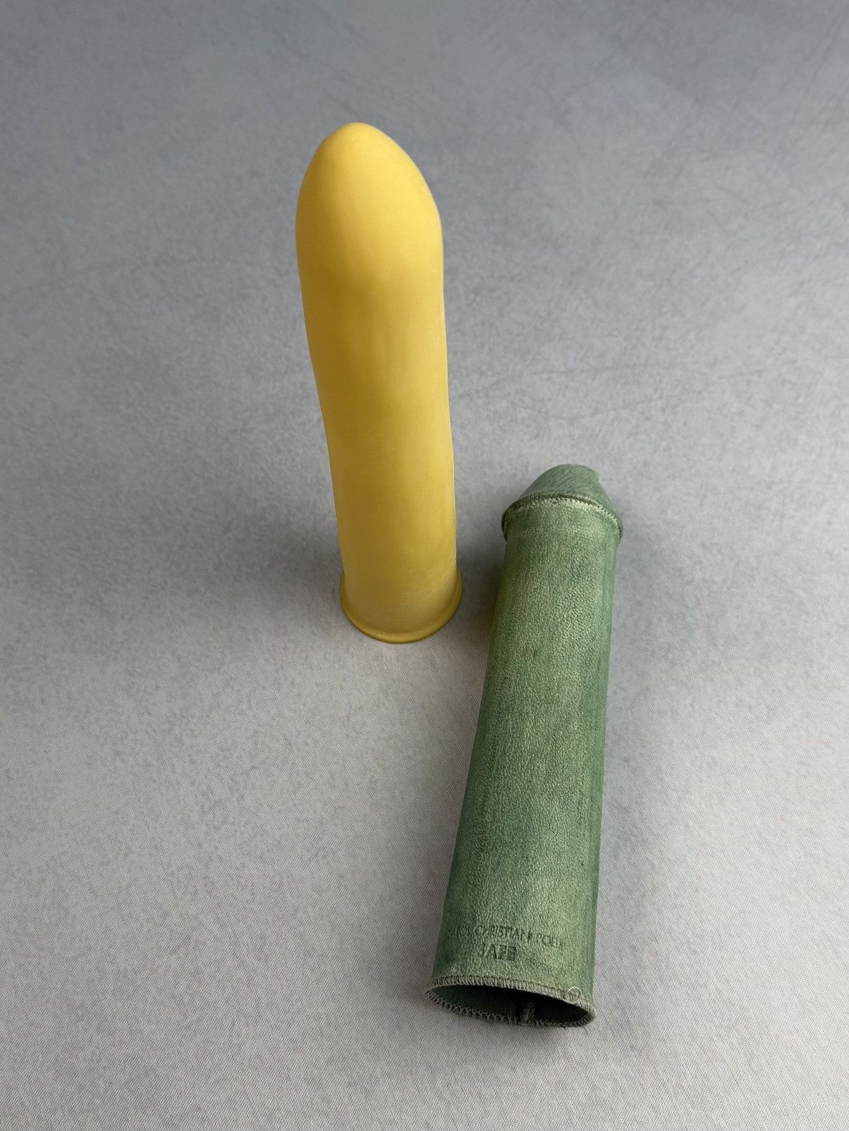 Carol Christian Poell Object-Dyed Leather Condom Size ONE SIZE - 3 Thumbnail