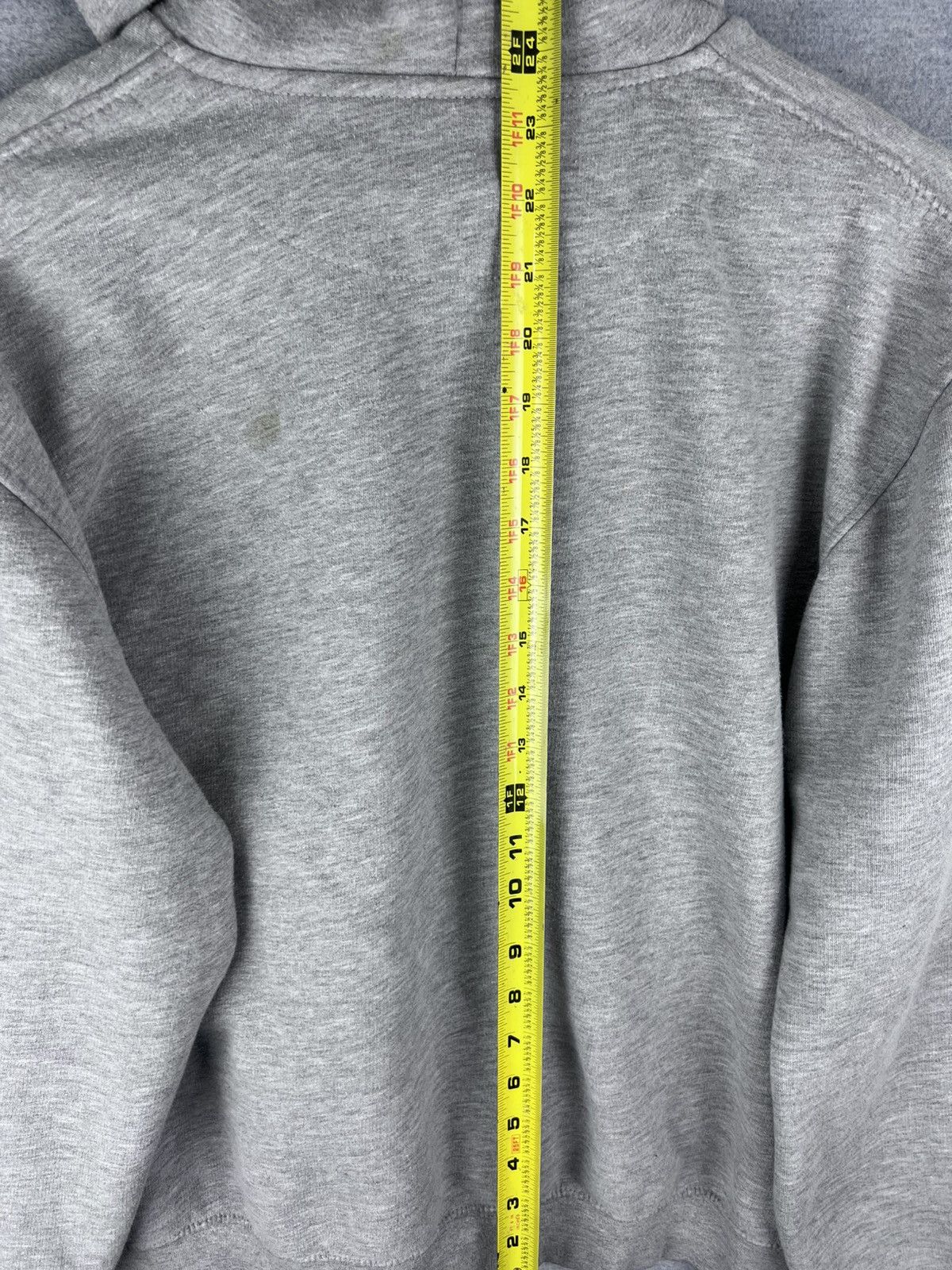 Nike × Vintage Nike Y2K Hoodie Gray Men’s Medium Spellout 2000s Blue Size US M / EU 48-50 / 2 - 7 Thumbnail