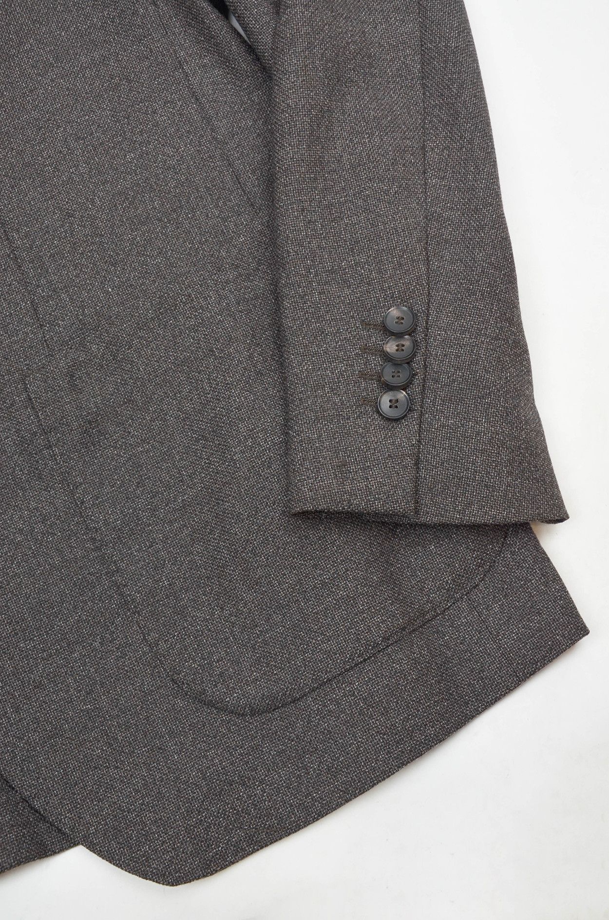 Other 0909 Italy Grey Virgin Wool Blazer – Size 56 / XL Size 46R - 4 Thumbnail