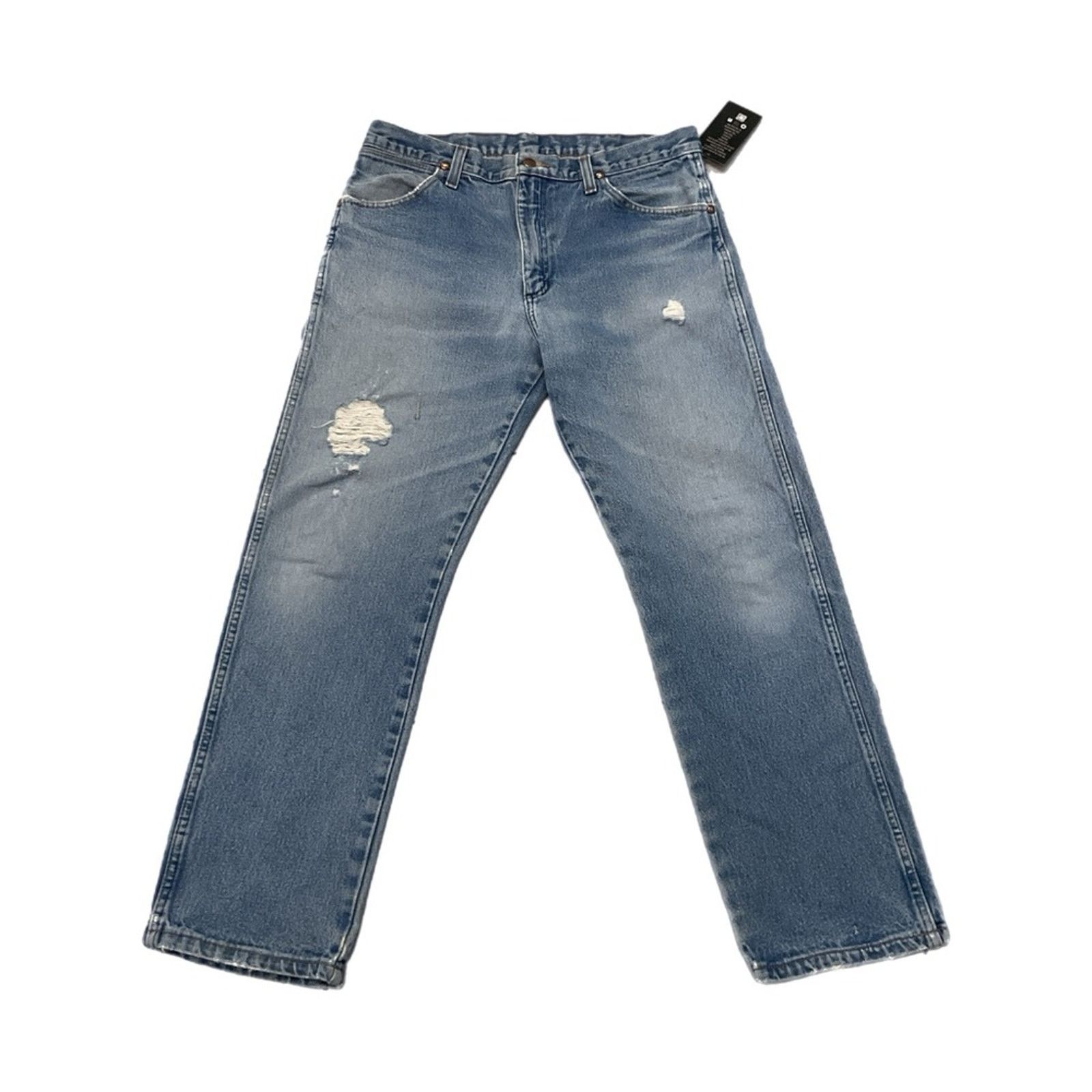 Wrangler Wrangler Distressed Jeans Size US 34 / EU 50 - 1 Thumbnail