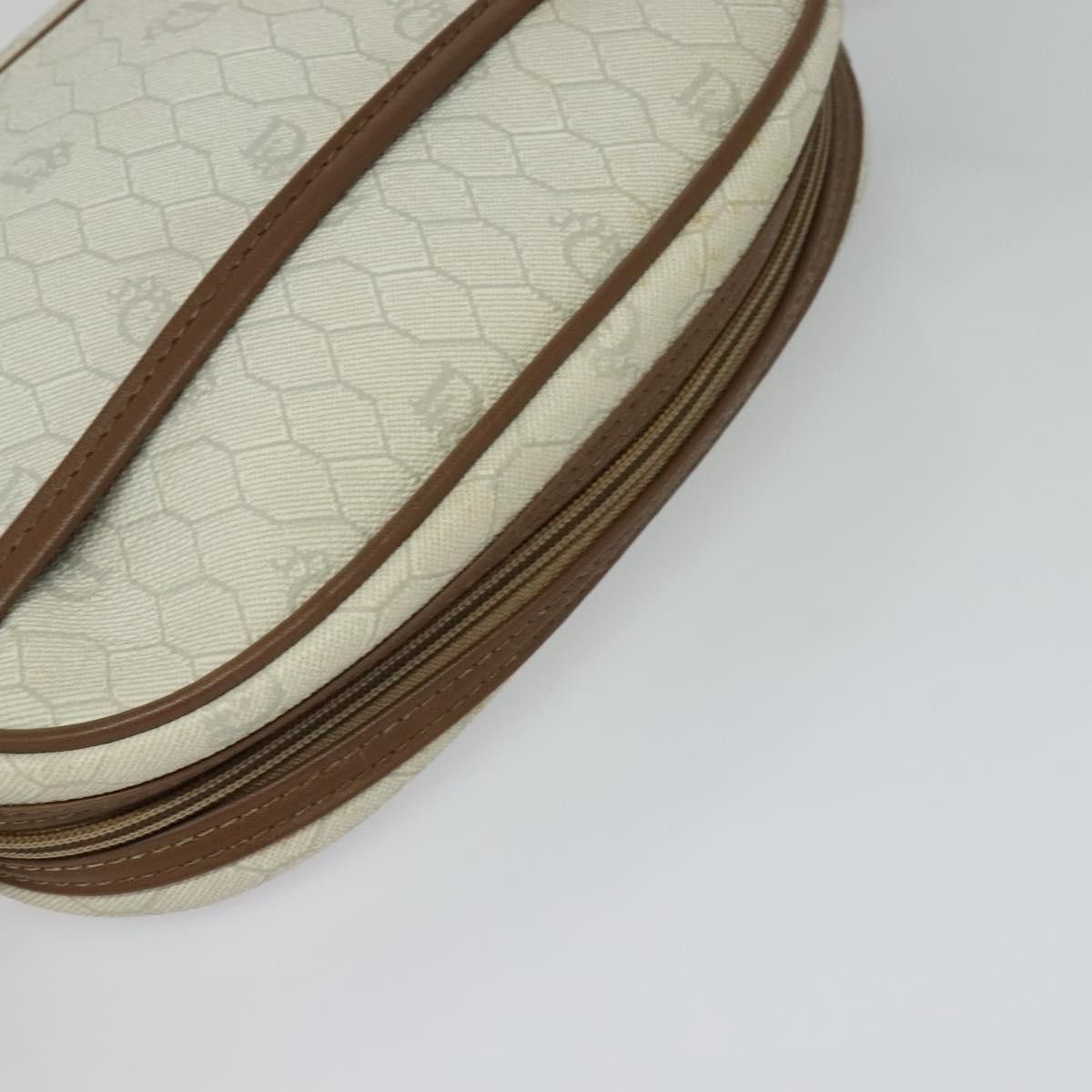 Dior DIOR Honeycomb Canvas Shoulder Bag Pvc White Size ONE SIZE - 6 Thumbnail