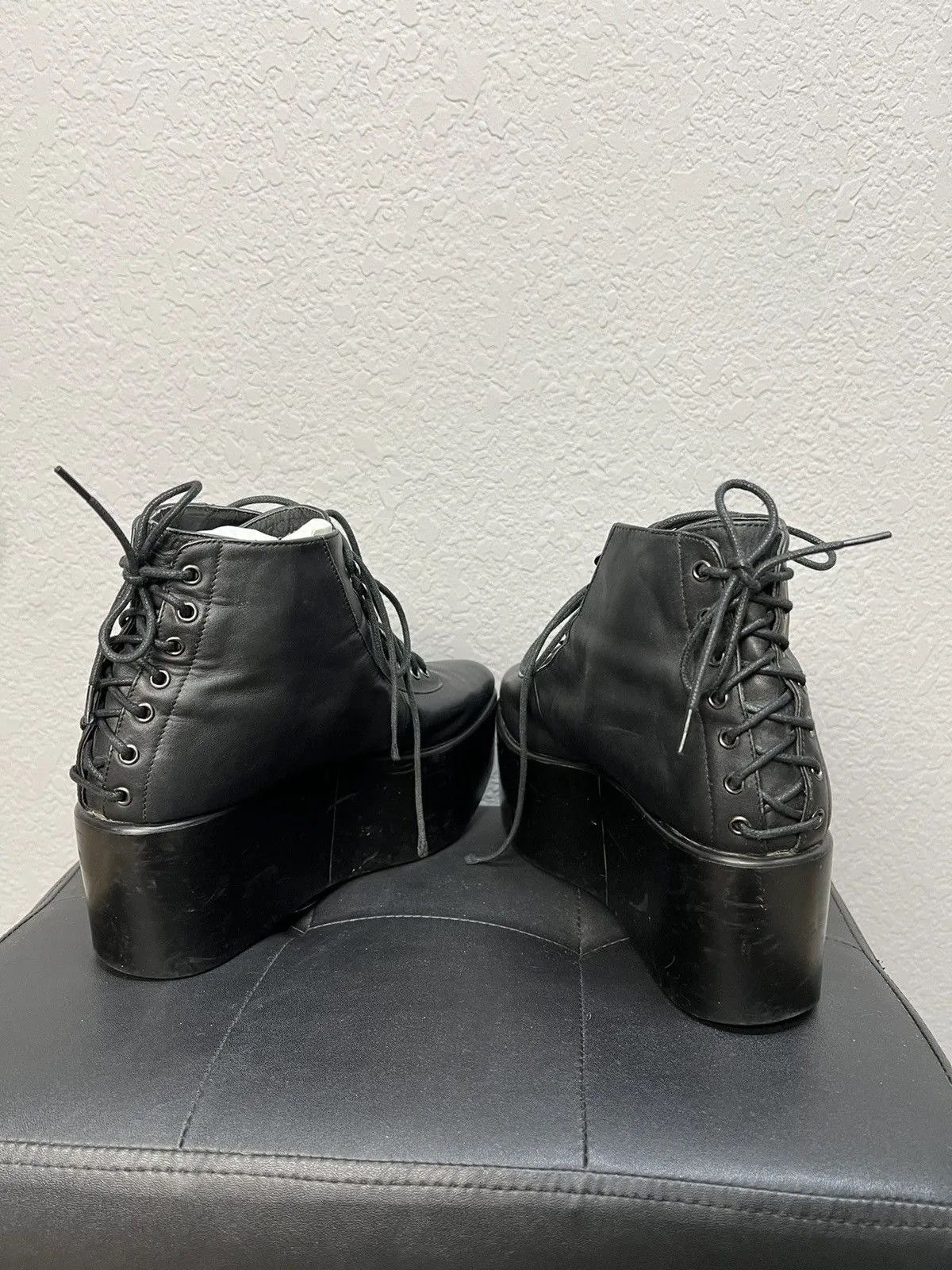 Other Archival Avant-Garde japanese platform belly button boots Size US 9.5 / IT 39.5 - 5 Thumbnail