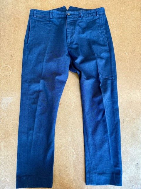 Vintage CUSTOM TAILORED ITALIAN TROUSERS Size US 32 / EU 48 - 1 Thumbnail