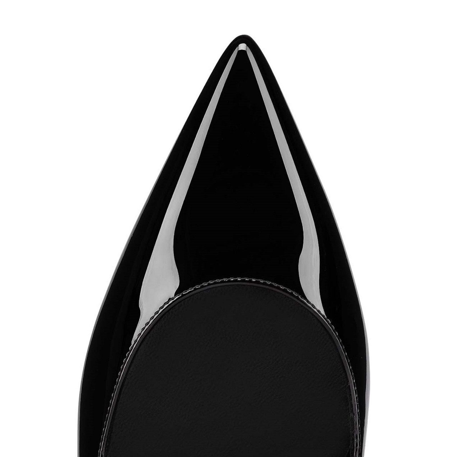 Christian Louboutin Christian Louboutin Hot Chickita Flat Black Patent Leather Size US 11 / IT 41 - 6 Thumbnail