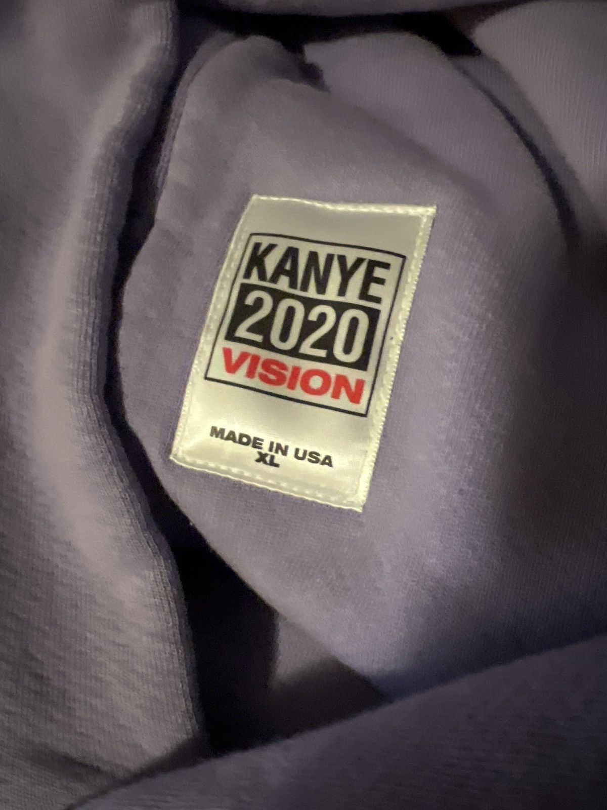 Kanye West × Los Angeles Apparel Kanye 2020 VISION Double Layered Hoodie Size US XL / EU 56 / 4 - 5 Thumbnail