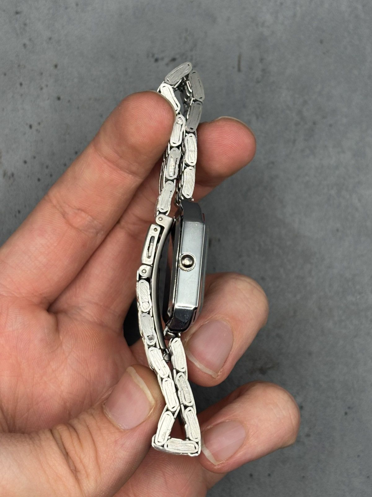 Other Wristwatch Silver Black Vintage Size ONE SIZE - 7 Thumbnail