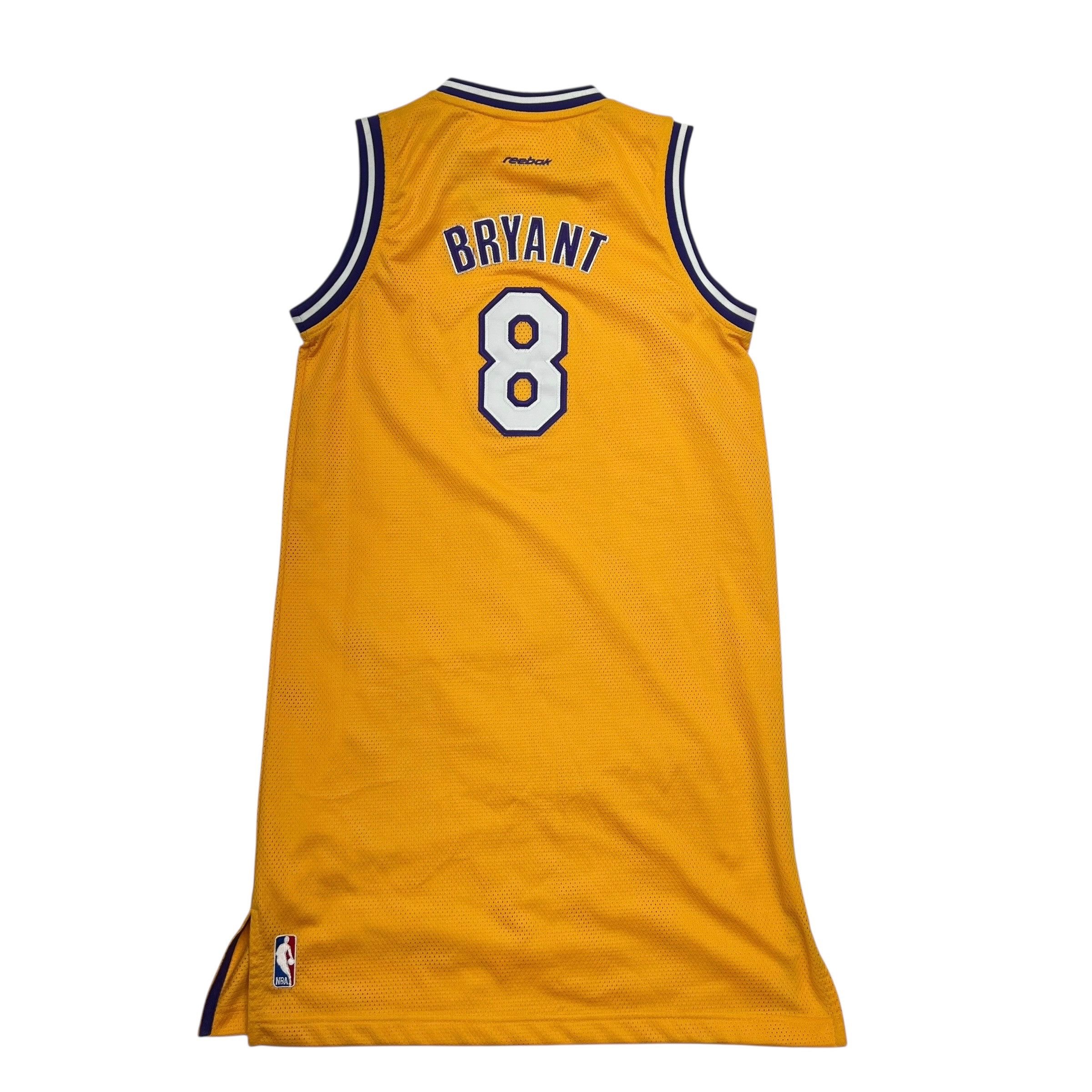 NBA × Reebok × Vintage Kobe Bryant Lakers NBA Reebok Women Dresses Jersey Size L / US 10 / IT 46 - 10 Thumbnail