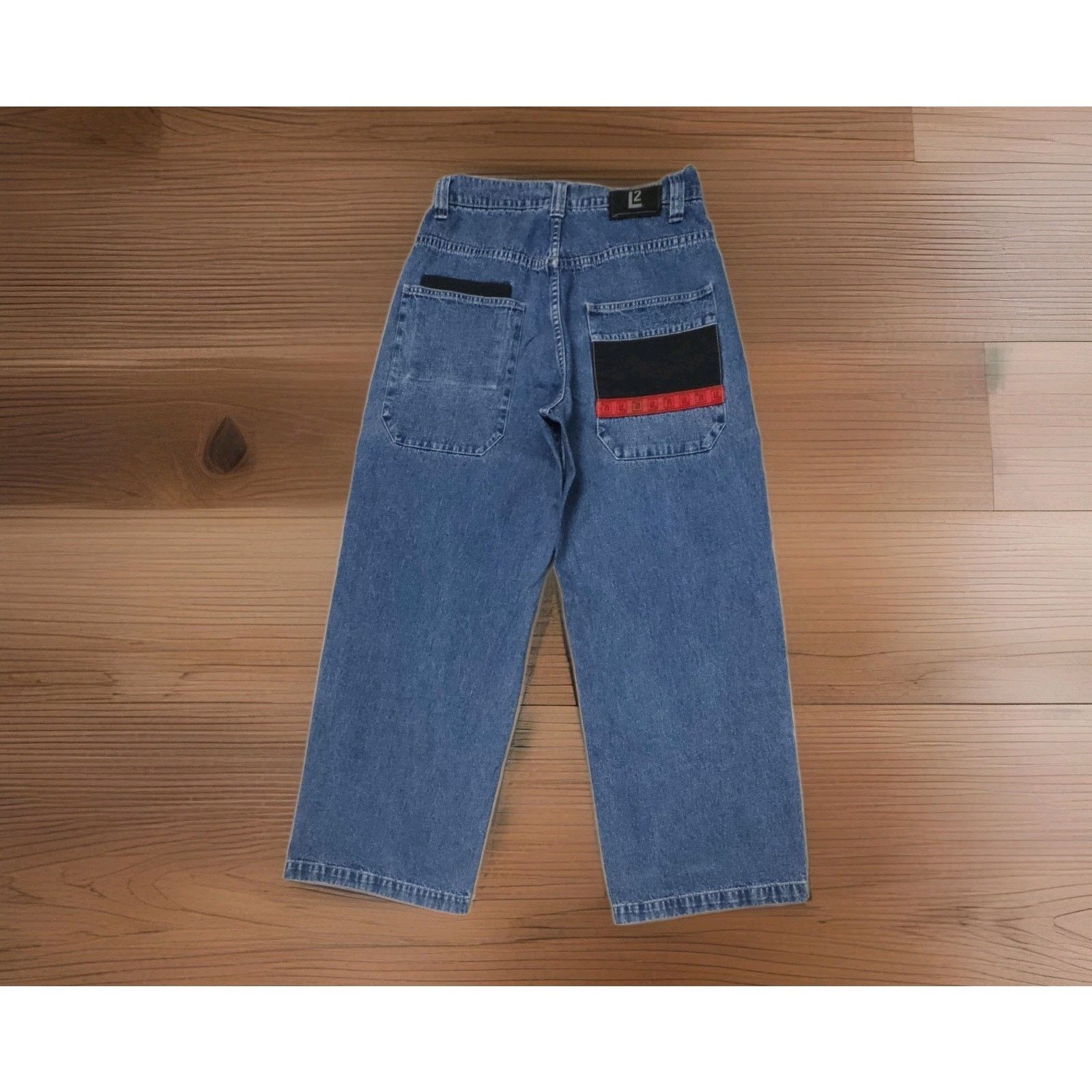 Levi's VTG LEVIS L2 BAGGY STRAIGHT CARPENTER SKATER Hong Kong Y2K Size US 29 - 1 Thumbnail