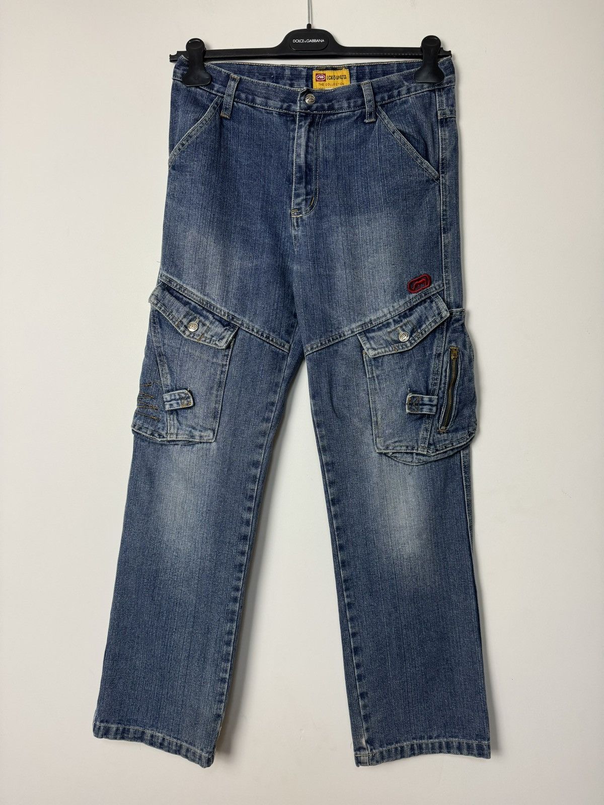 Ecko Unltd. Vintage Ecko Unltd Denim Cargo Jeans Y2K streetwear Style Size US 30 / EU 46 - 1 Thumbnail