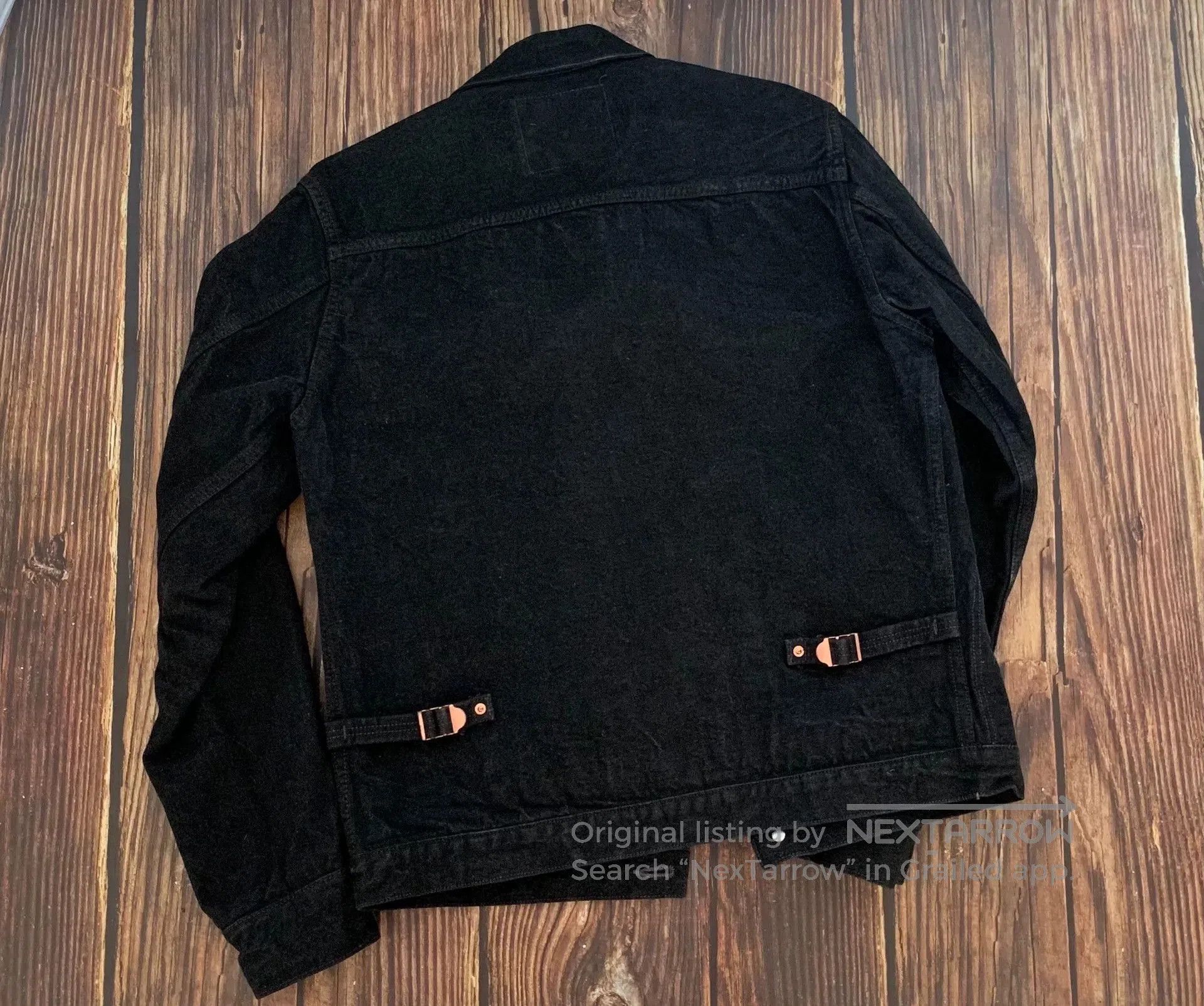 Freewheelers freewheelers 666mj denim jacket in black. Size US M / EU 48-50 / 2 - 2 Thumbnail