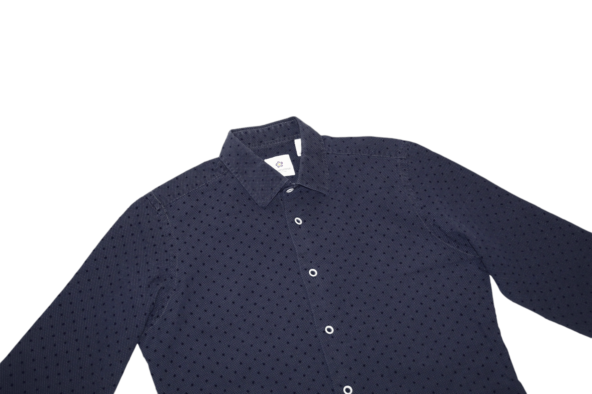 Etro ALTEMFLOWER Slim Fit Polka Dot Woven Cotton Shirt Size US S / EU 44-46 / 1 - 6 Thumbnail