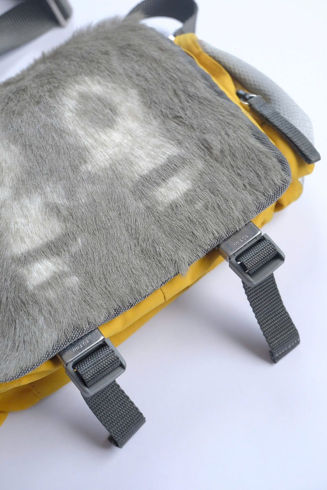 Prada Vintage Prada Dyed Goat Fur Side Bag Size ONE SIZE - 2 Thumbnail