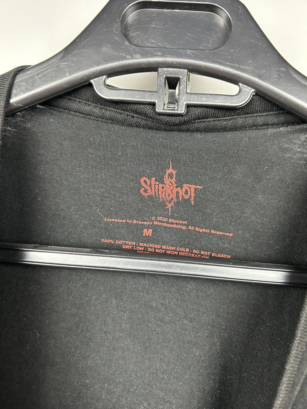 Band Tees Slipknot Black Band T Shirt Size US M / EU 48-50 / 2 - 3 Thumbnail
