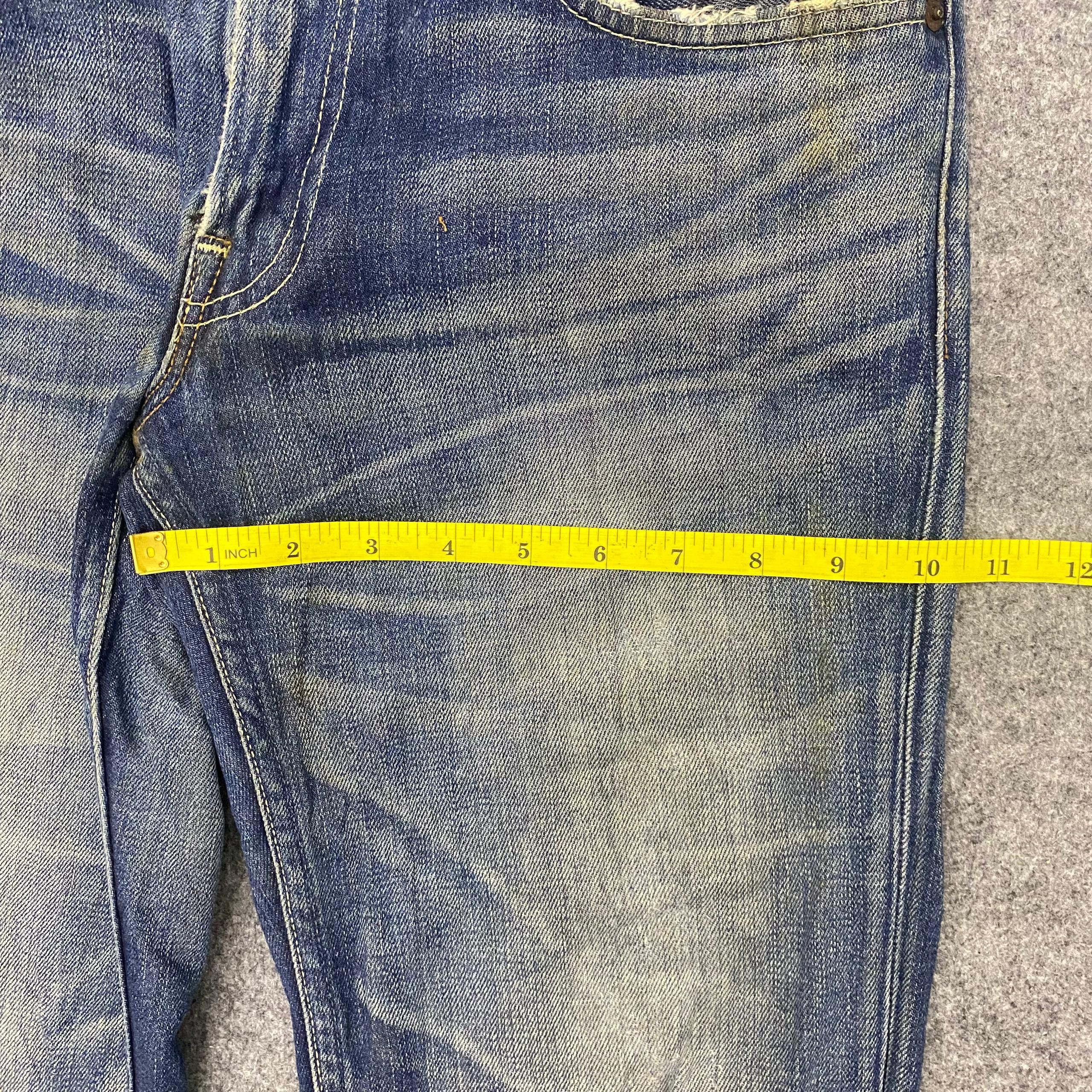 Levi's Vintage Levis 503 Distressed Denim Kurt Cobain Style Size US 30 / EU 46 - 5 Thumbnail