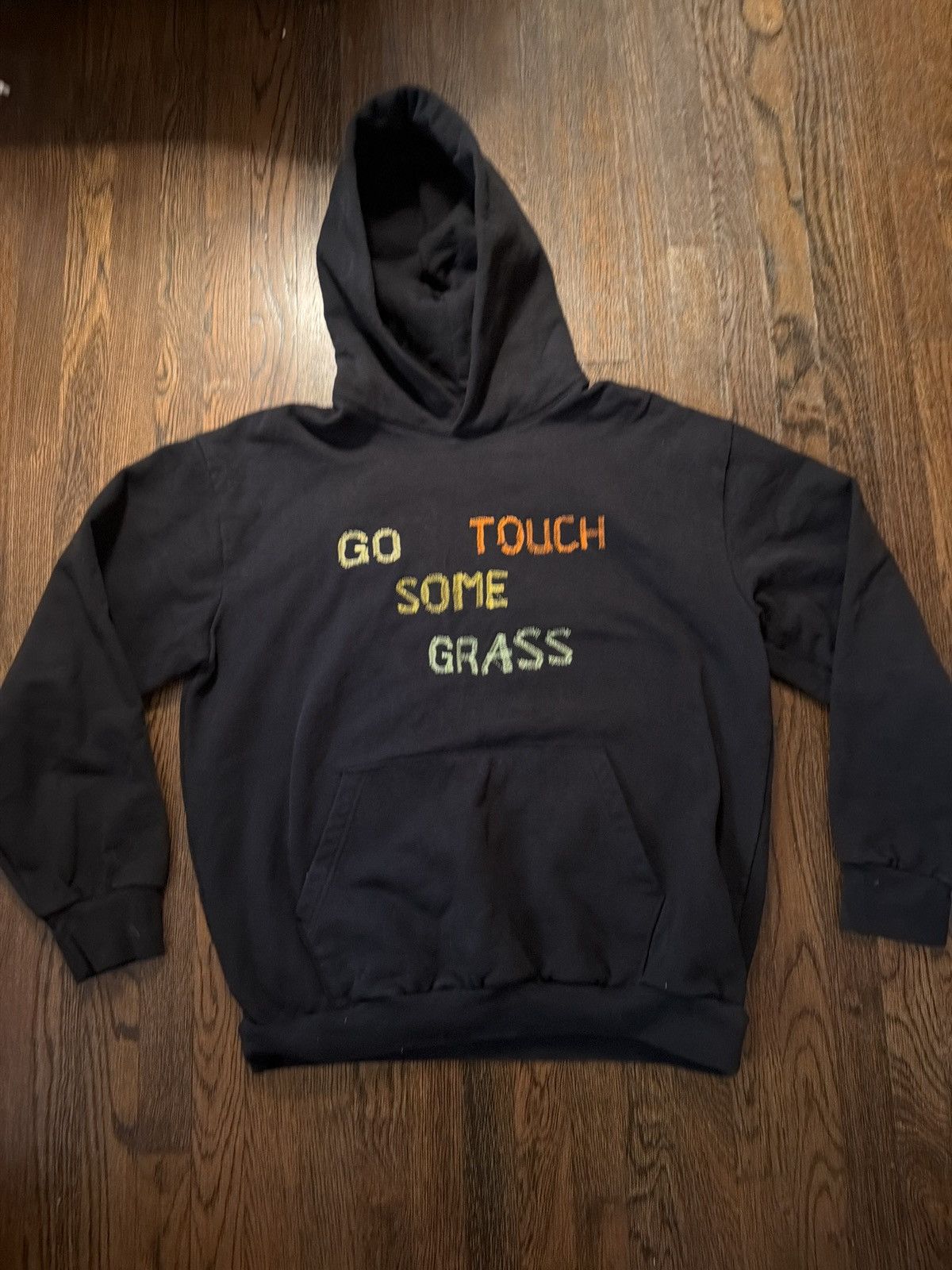Dover Street Market Dover Street Market Middle Kid Go Touch Some Grass Hoodie XL Size US L / EU 52-54 / 3 - 1 Thumbnail