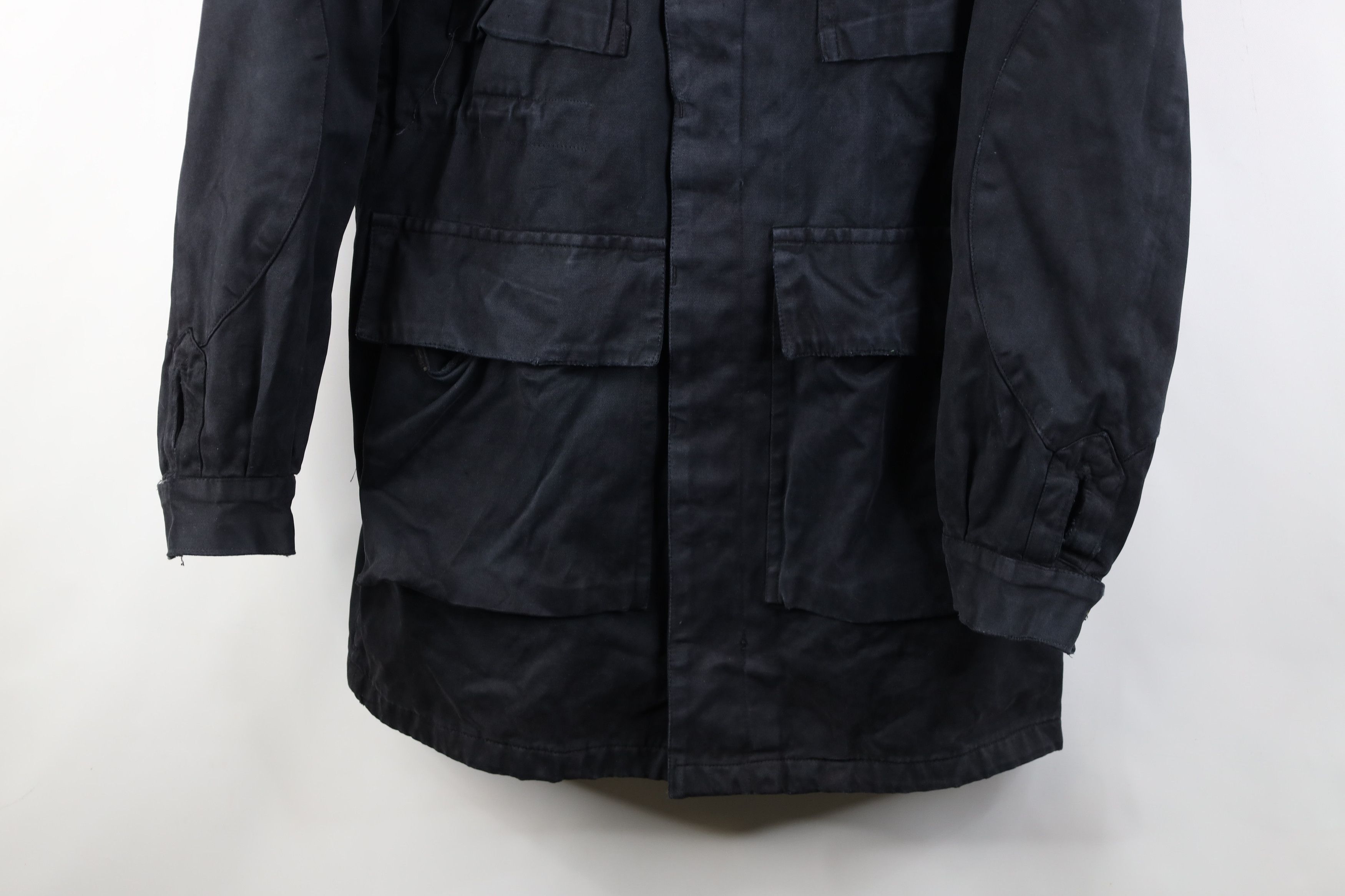 Vintage Vintage 70s Streetwear Military Field BDU Chore Jacket Size US L / EU 52-54 / 3 - 3 Thumbnail