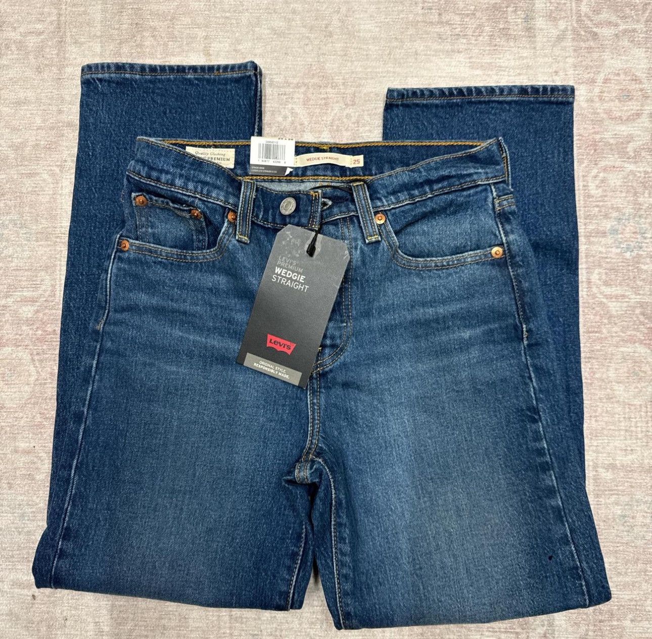 Levi's levi’s wedgie straight jeans Size 25" / US 0 / IT 36 - 1 Thumbnail