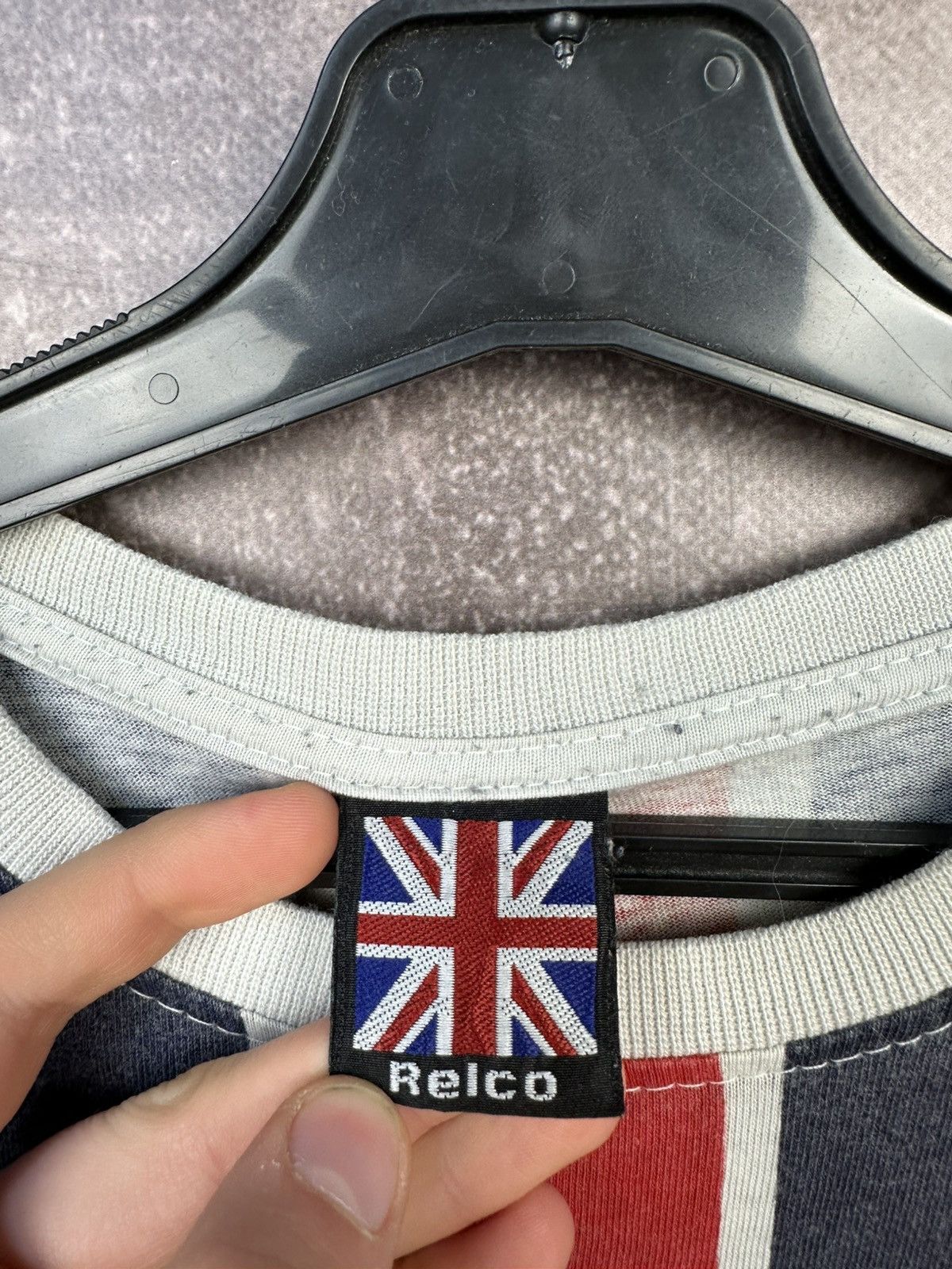Vintage London Britain flag chrome hearts style shirt Size US S / EU 44-46 / 1 - 6 Thumbnail
