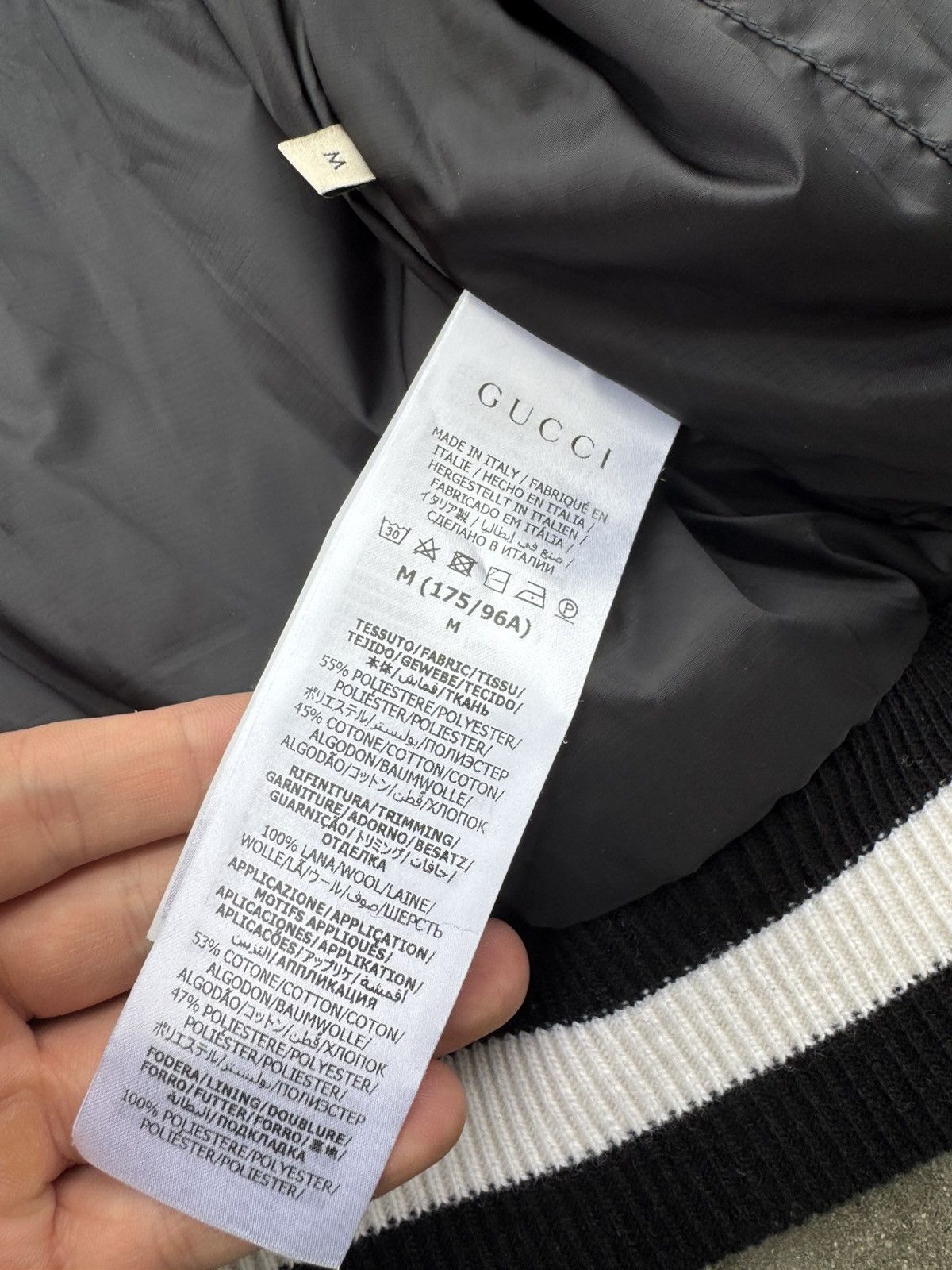 Gucci Gucci Light Bomber Jacket Year Of Rabbit Limited edition Size US M / EU 48-50 / 2 - 7 Thumbnail