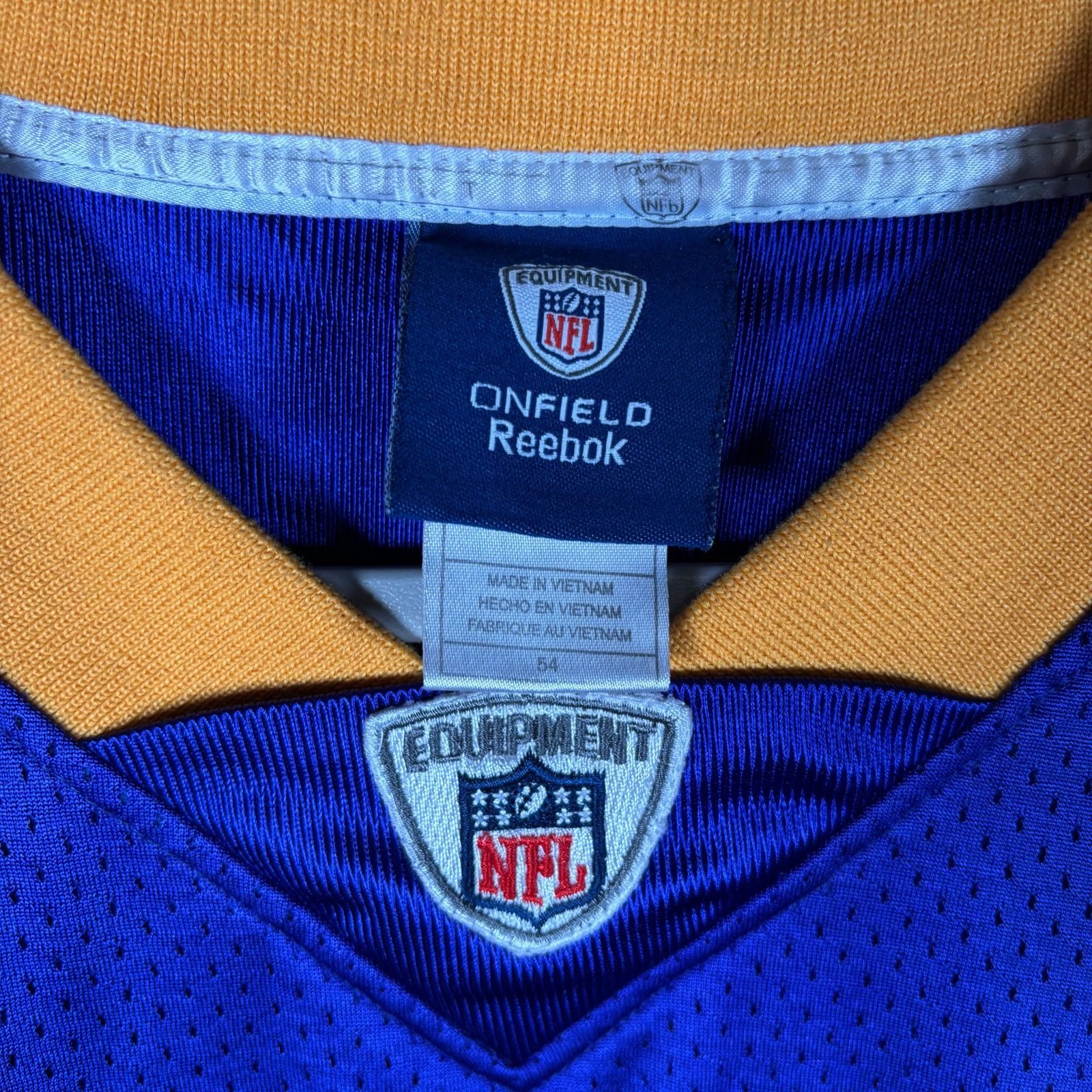 Reebok Favre Minnesota Vikings Jersey Reebok On Field Size 54 Size US XXL / EU 58 / 5 - 5 Thumbnail