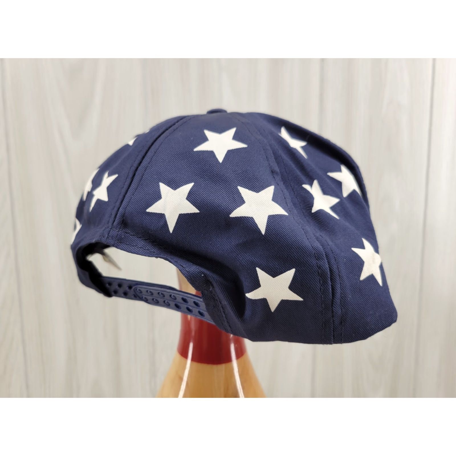 Vintage VINTAGE Cobra SnapBack Hat American Flag Men One Size Blue Size ONE SIZE - 6 Thumbnail