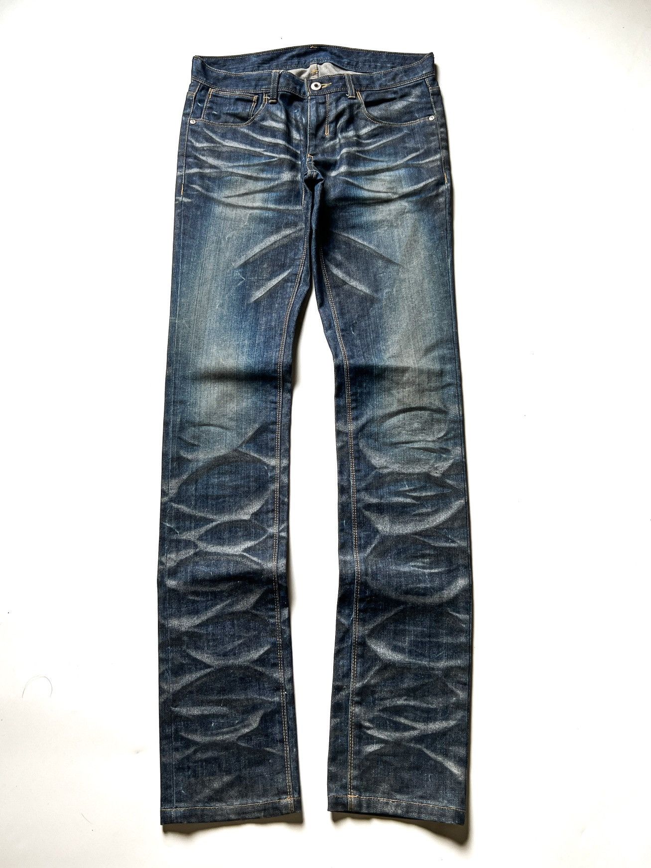Neil Barrett Archive NEIL BARRETT INDIGO Denim pants | Grailed