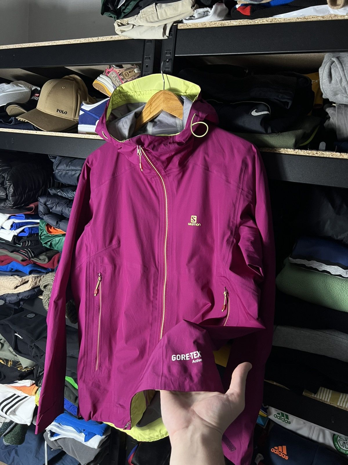 Salomon 🧥 Salomon Jacket Gore-Tex Active Windbreaker Women’s Size XL Size XL / US 12-14 / IT 48-50 - 2 Thumbnail