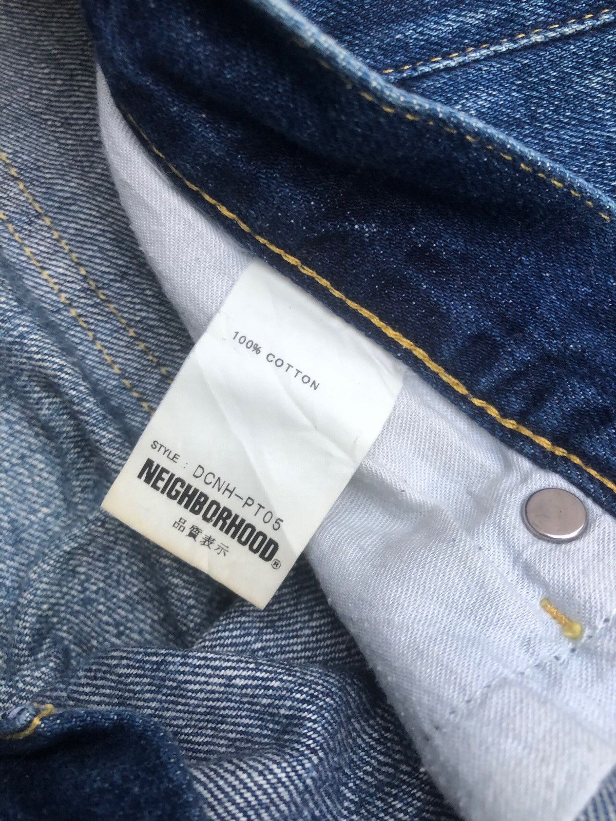 Japanese Brand × Neighborhood NEIGHBORHOOD Medium Straight Lot 06EX Selvedge Level2 Jeans Size US 34 / EU 50 - 7 Thumbnail