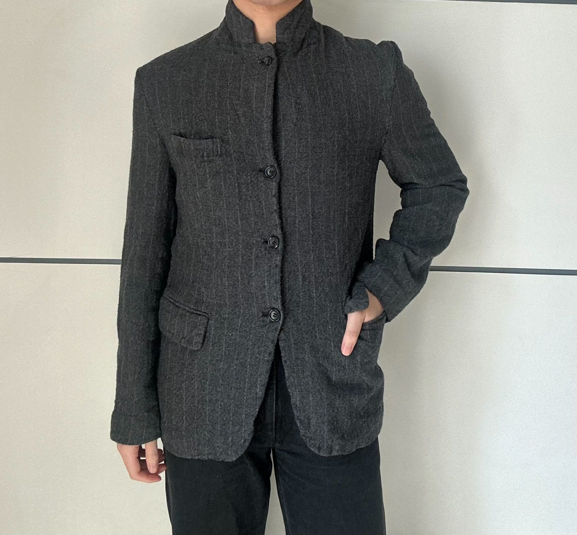 Comme des Garcons Comme des Garcons Wool fur-lined suit jacket| Size XS / US 0-2 / IT 36-38 - 6 Thumbnail