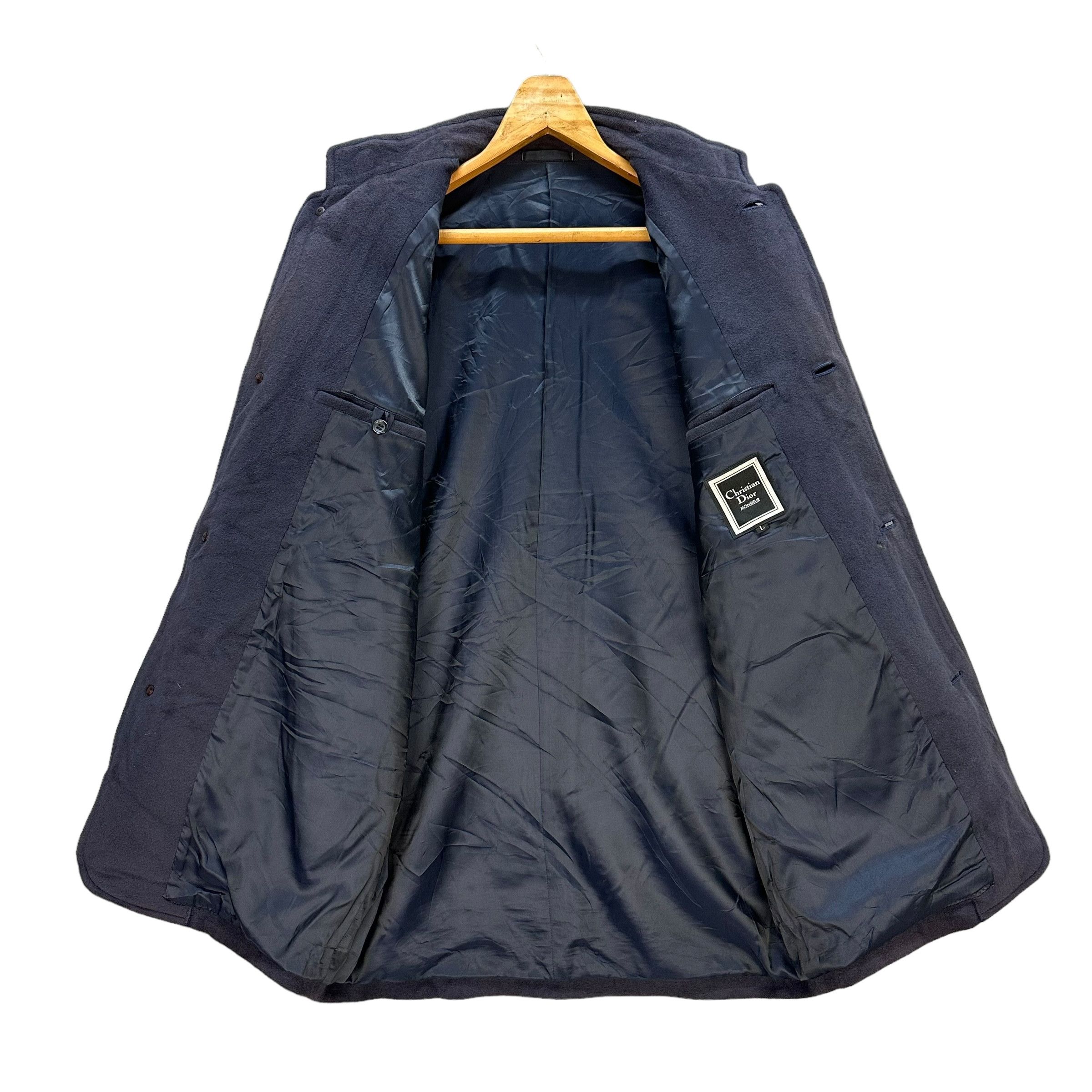 Christian Dior Monsieur Christian Dior Monsieur Wool Coat Jacket #A28-0631 Size US L / EU 52-54 / 3 - 6 Thumbnail