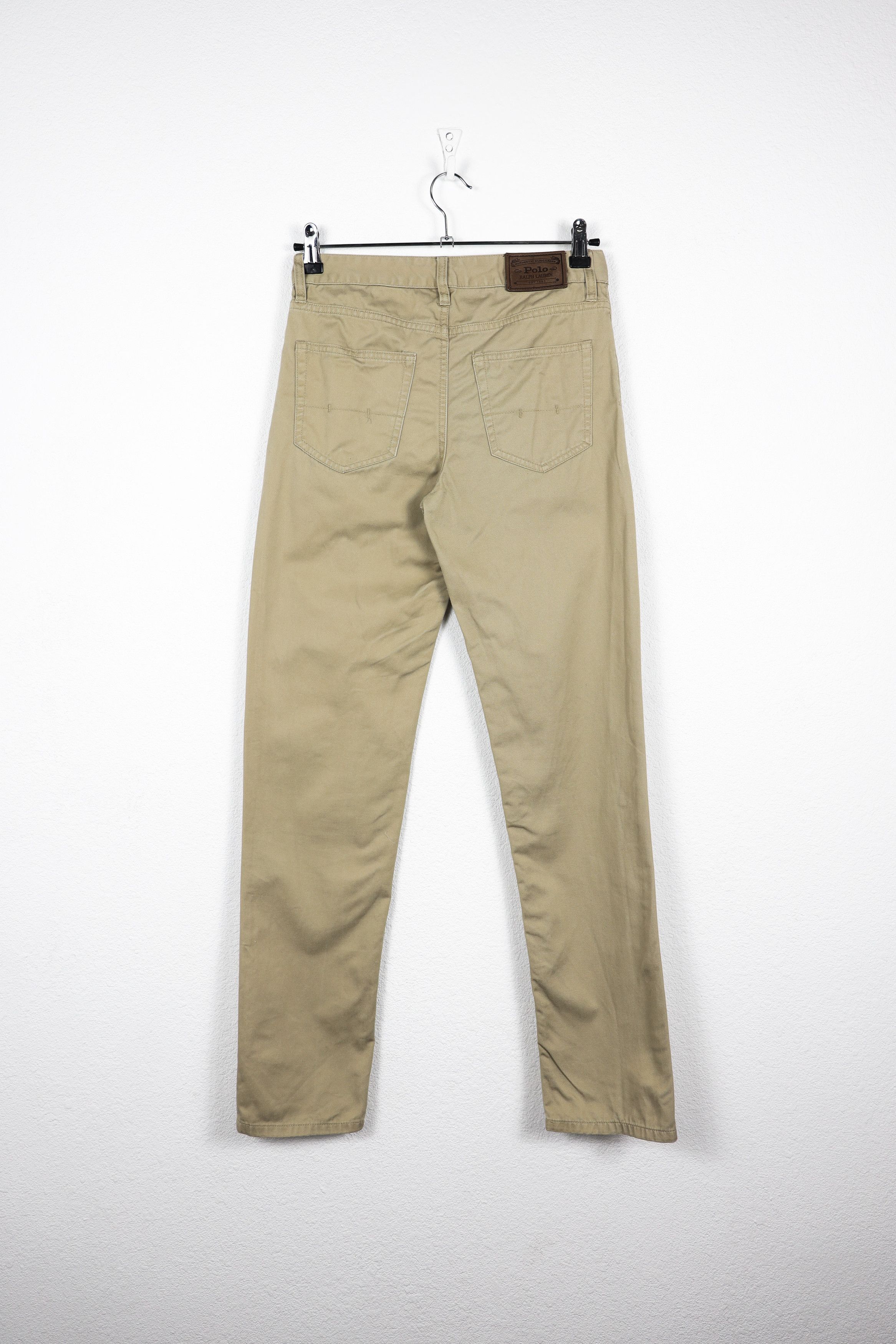 Polo Ralph Lauren Womens Polo Ralph Lauren Dungarees Beige Pants Size 28" / US 6 / IT 42 - 7 Thumbnail