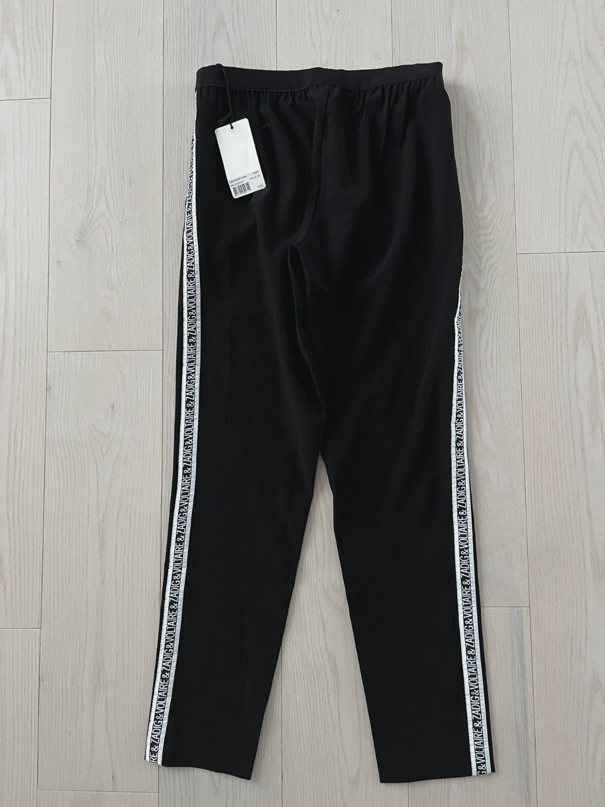 Zadig & Voltaire Zadig & Voltaire Paula Band Perm Trouser Pant in Black 38/M Size 30" / US 8 / IT 44 - 7 Thumbnail